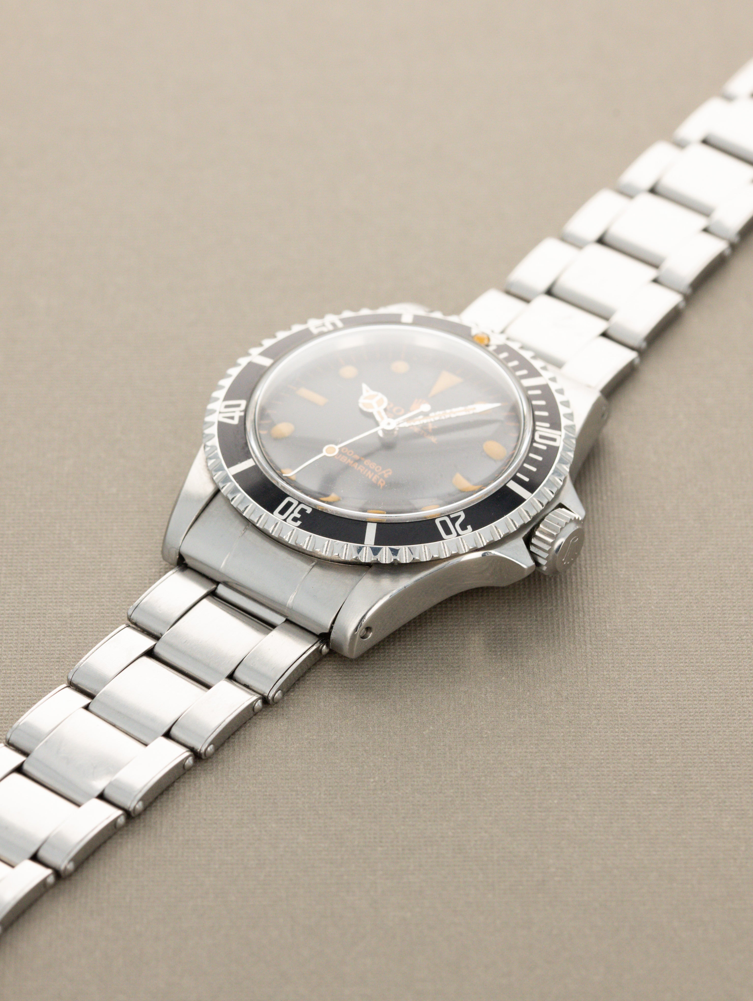 Rolex Submariner Ref. 5513 'PCG' - 'Gilt Underline Pumpkin' Dial W/ Box & Papers