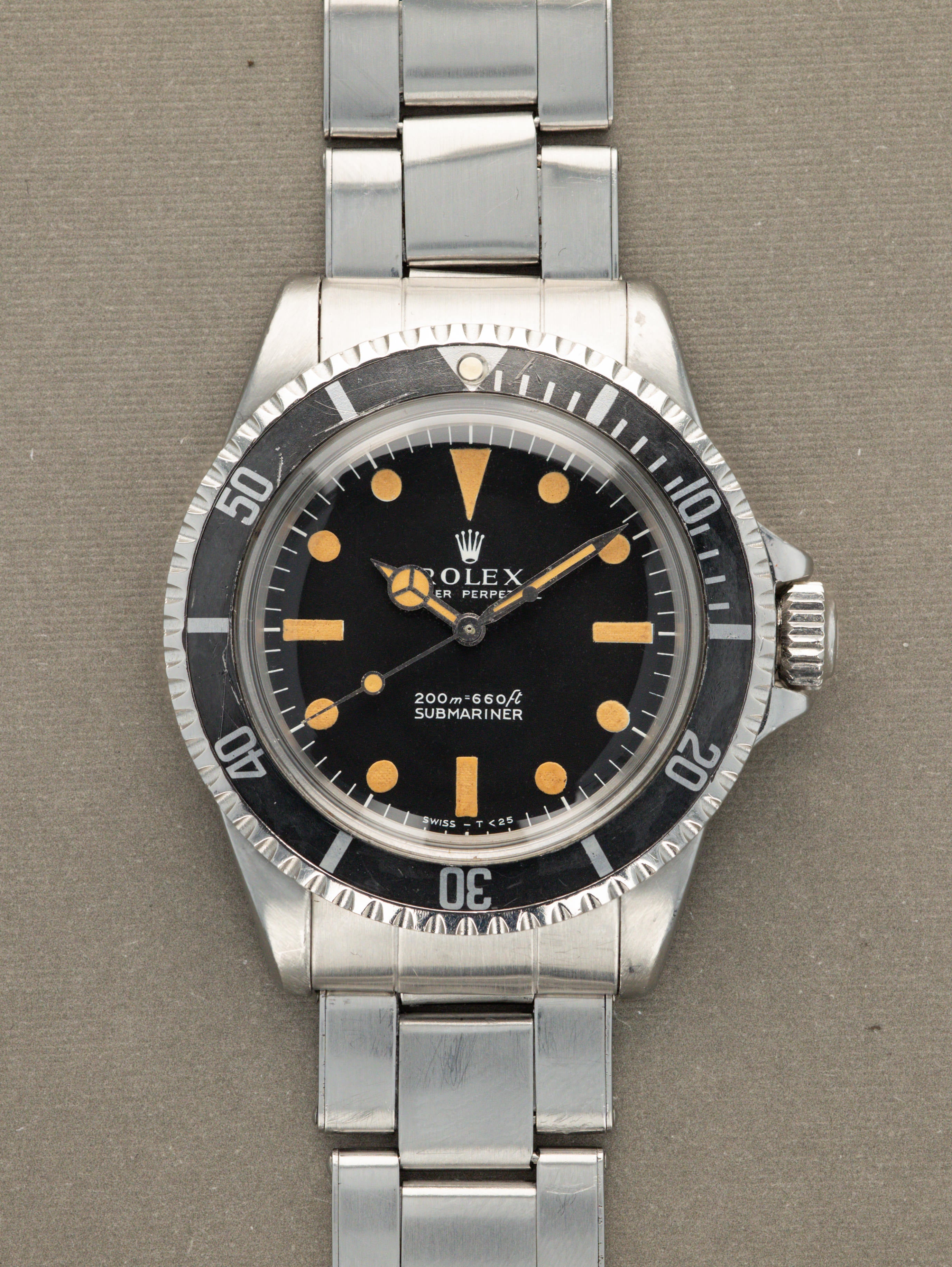 Rolex Submariner Ref. 5513 - 'Meters First Pumpkin'
