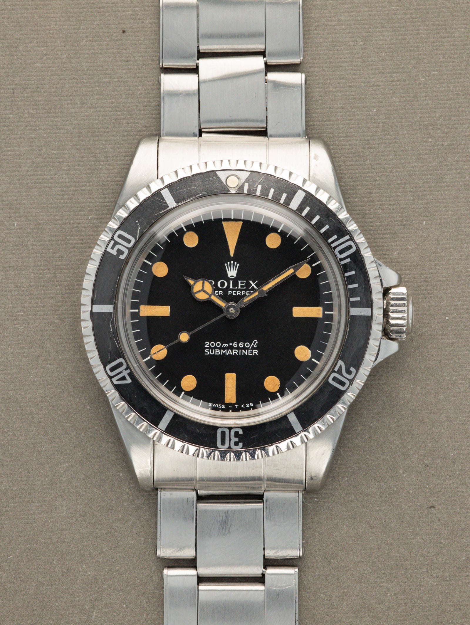 Rolex Submariner Ref. 5513 - 'Meters First Pumpkin'
