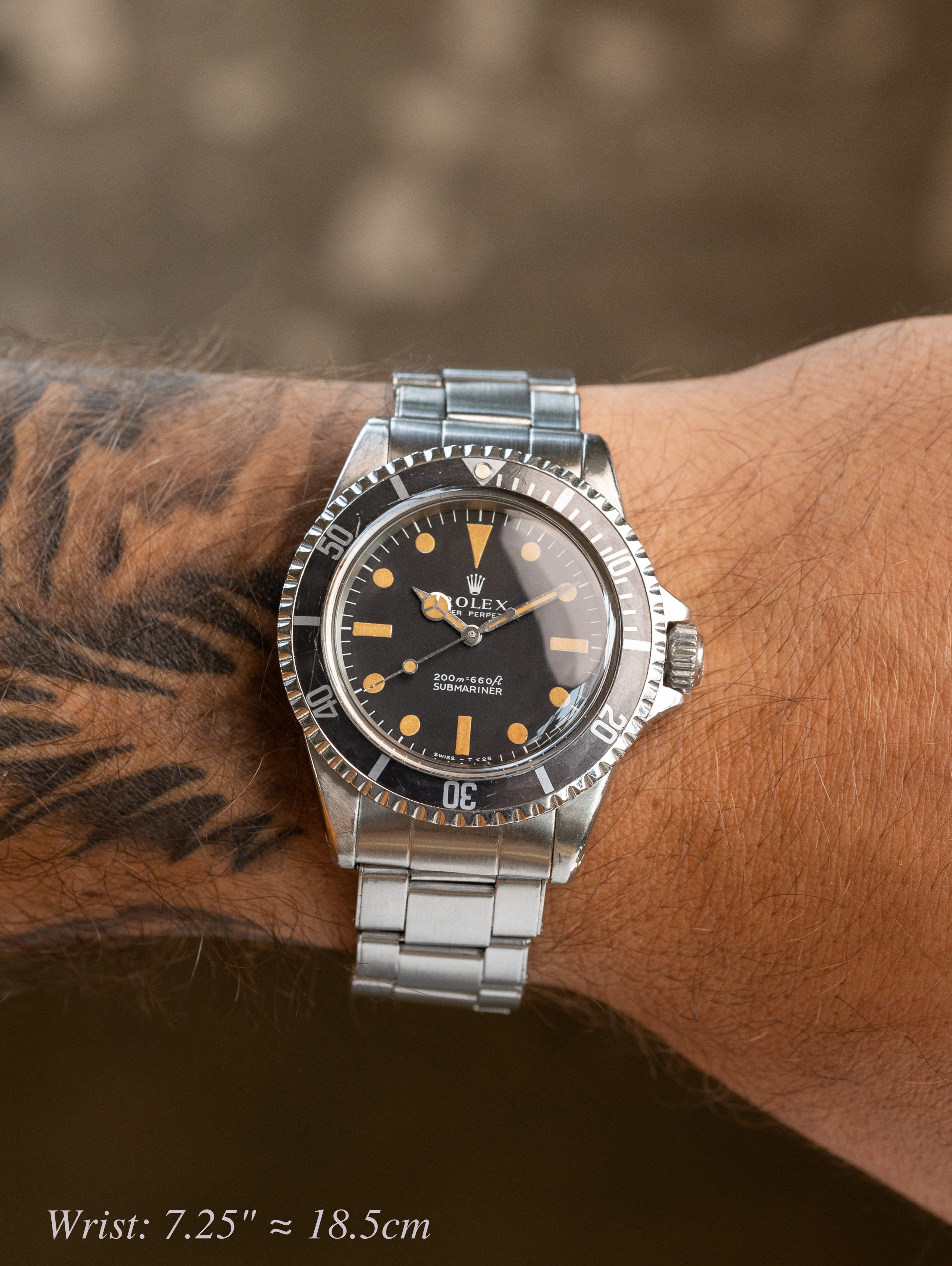 Rolex Submariner Ref. 5513 - 'Meters First Pumpkin'