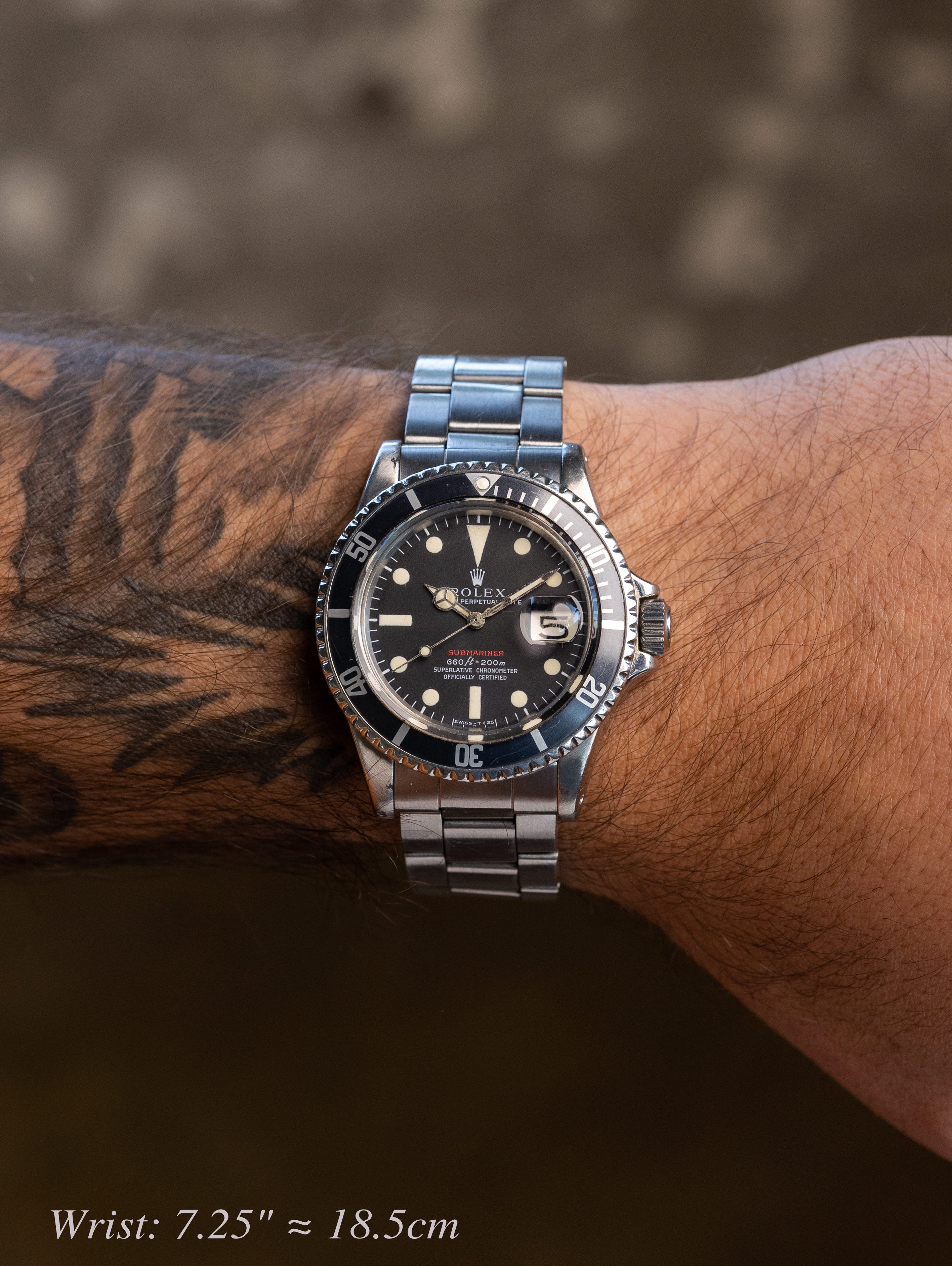 Rolex Submariner Date Ref. 1680 - 'Red Sub' MK4 Dial Box & Papers