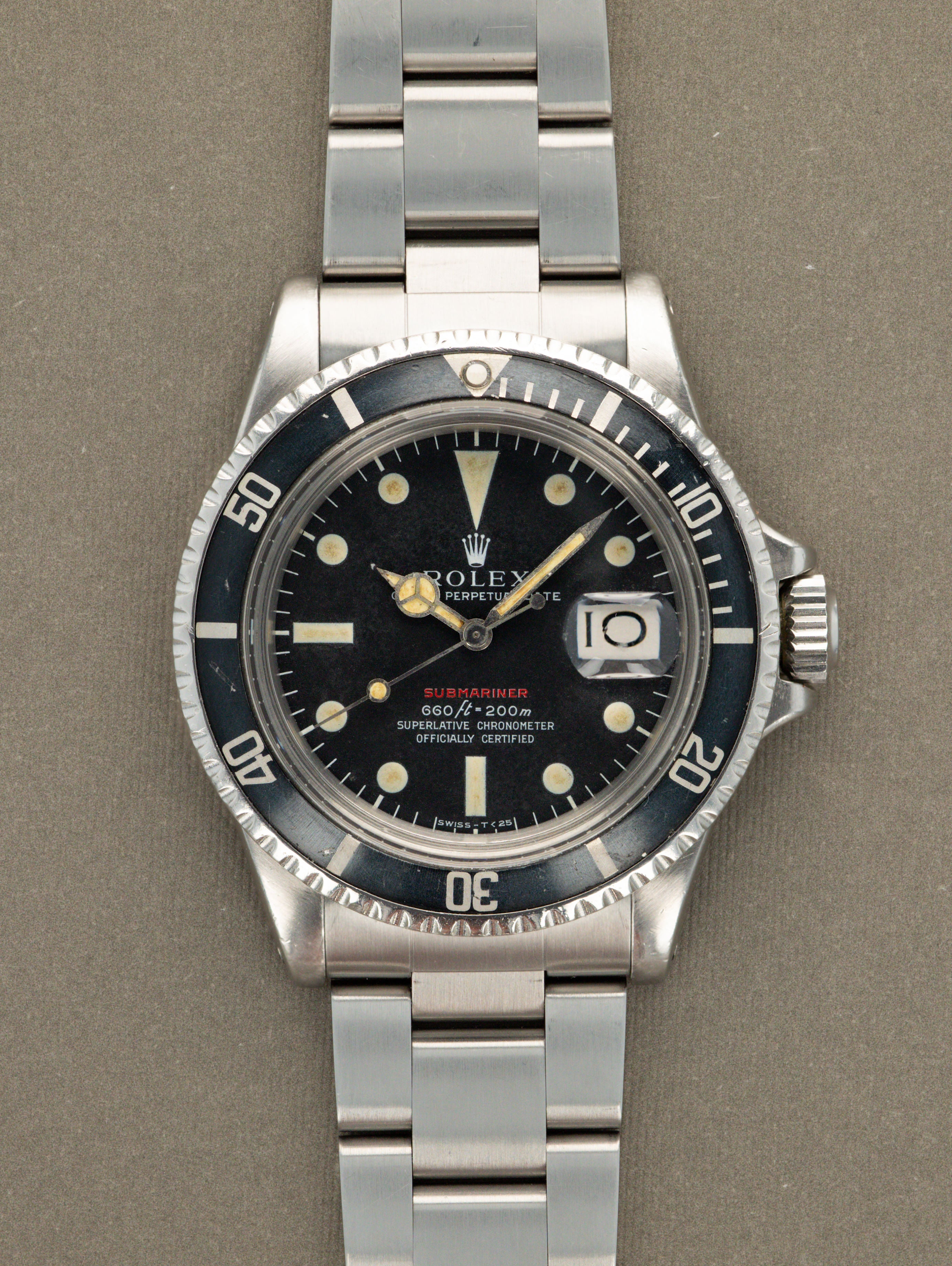 Rolex Submariner Date Ref. 1680 - 'Red Sub' MK4 Dial
