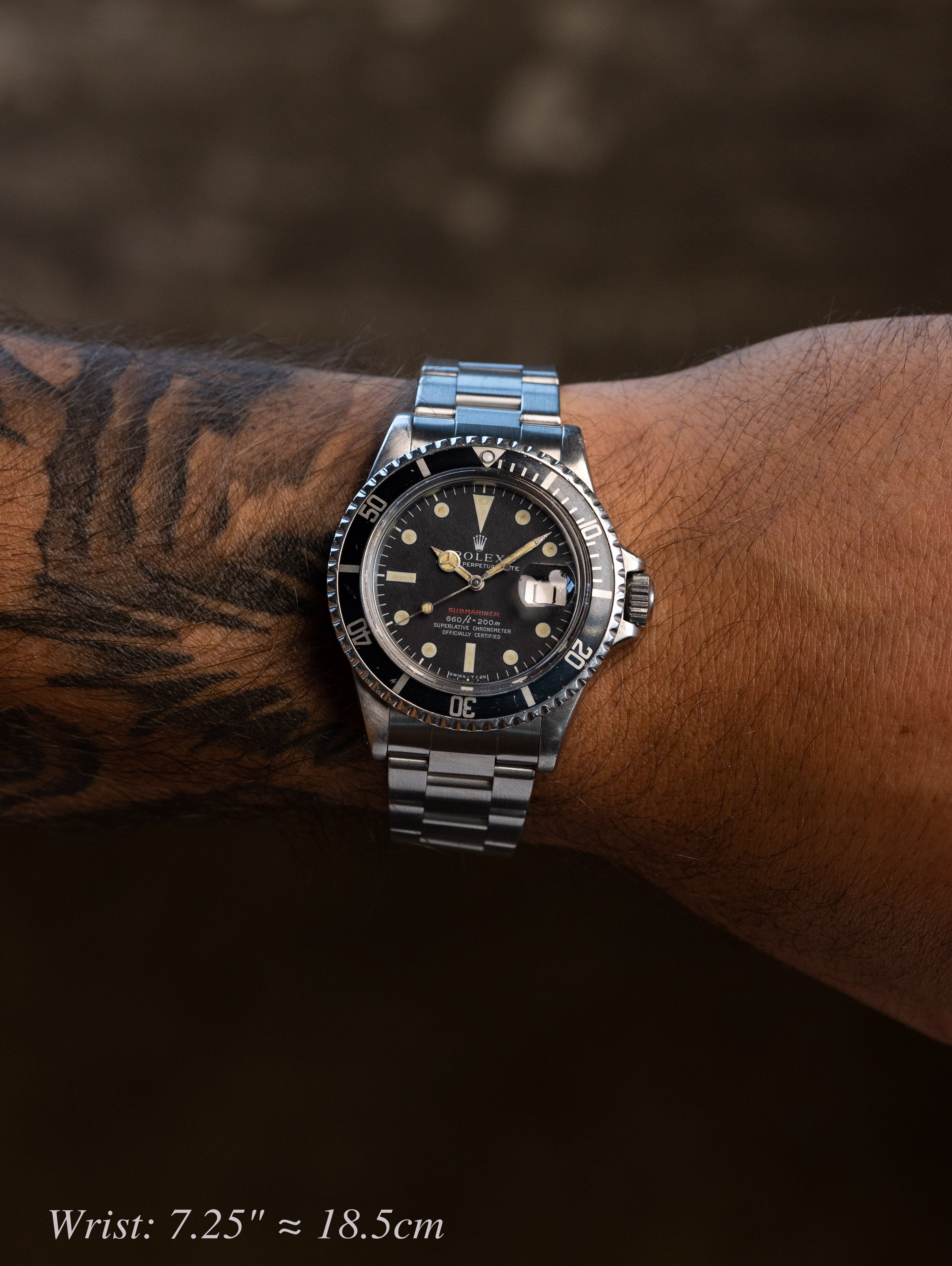Rolex Submariner Date Ref. 1680 - 'Red Sub' MK4 Dial