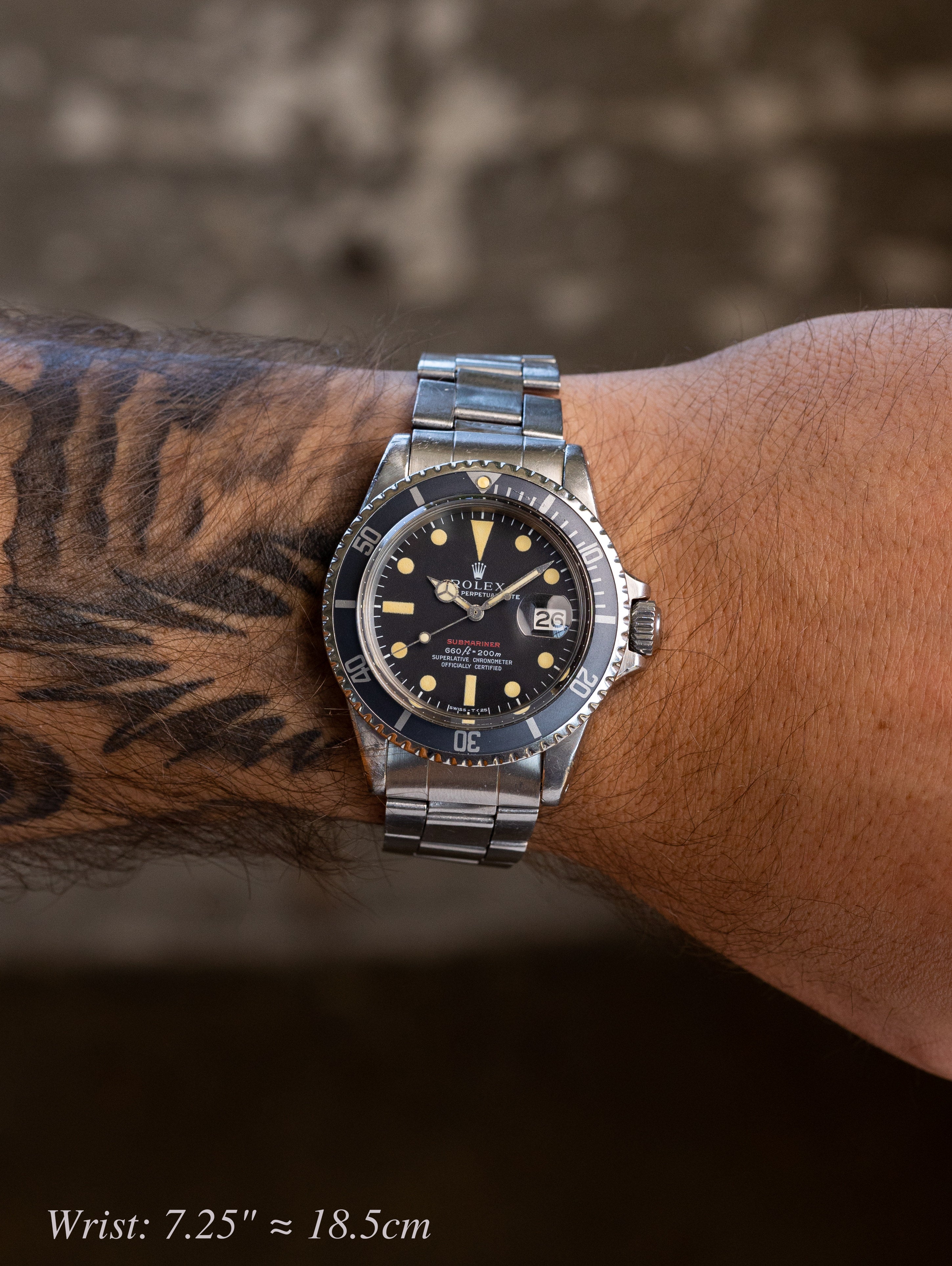 Rolex Submariner Date Ref. 1680 - 'Red Sub' Unpolished