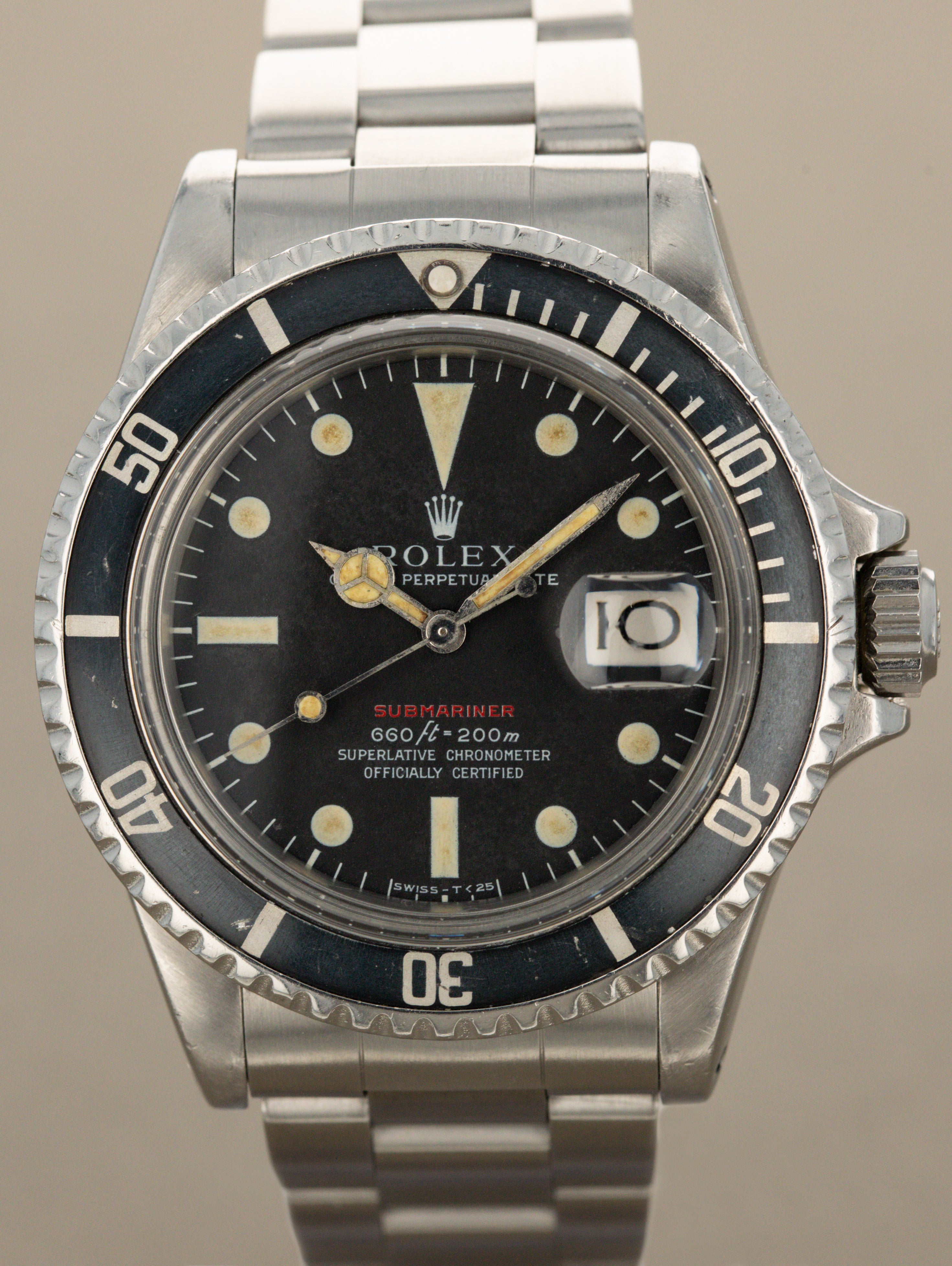 Rolex Submariner Date Ref. 1680 - 'Red Sub' MK4 Dial