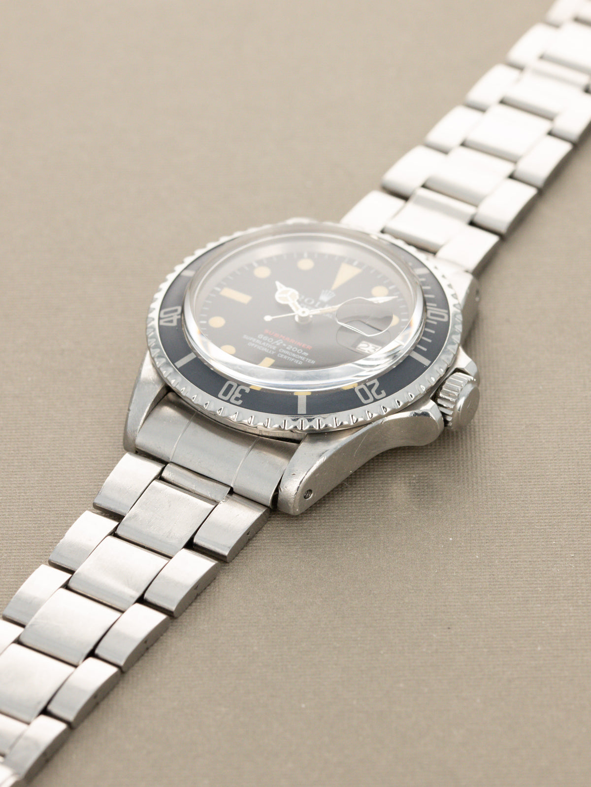 Rolex Submariner Date Ref. 1680 - 'Red Sub' Unpolished