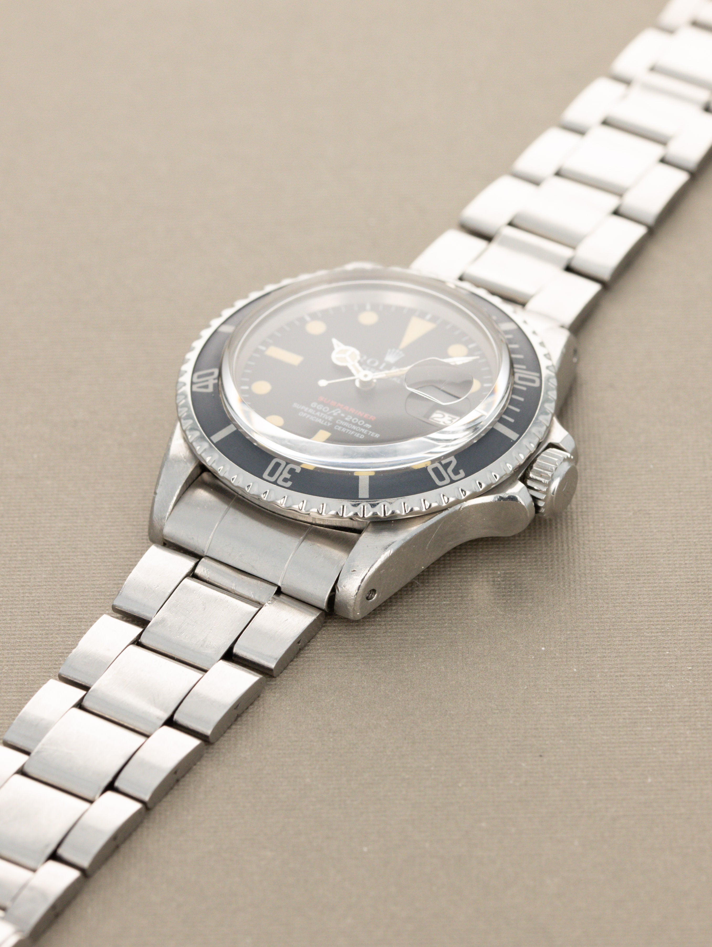 Rolex Submariner Date Ref. 1680 - 'Red Sub' Unpolished