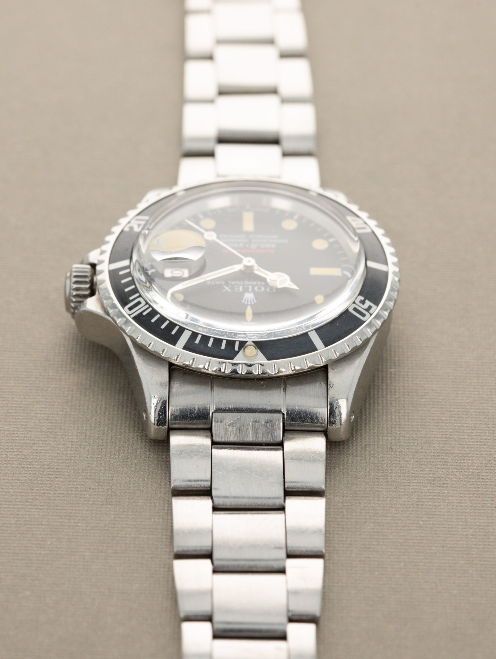 Rolex Submariner Date Ref. 1680 - 'Red Sub' Unpolished W/ Box & Papers