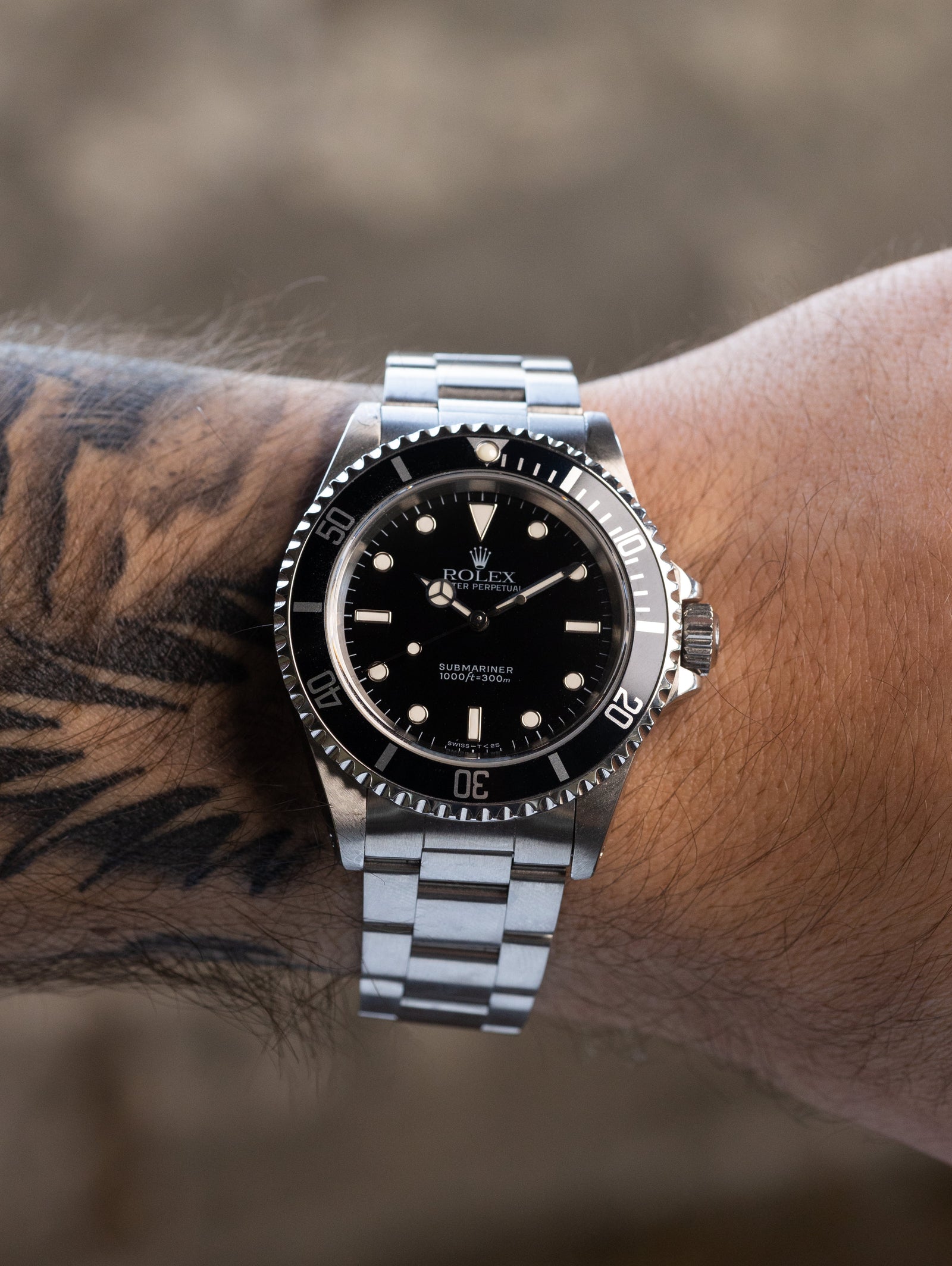 Rolex Submariner Ref. 14060 - Tritium
