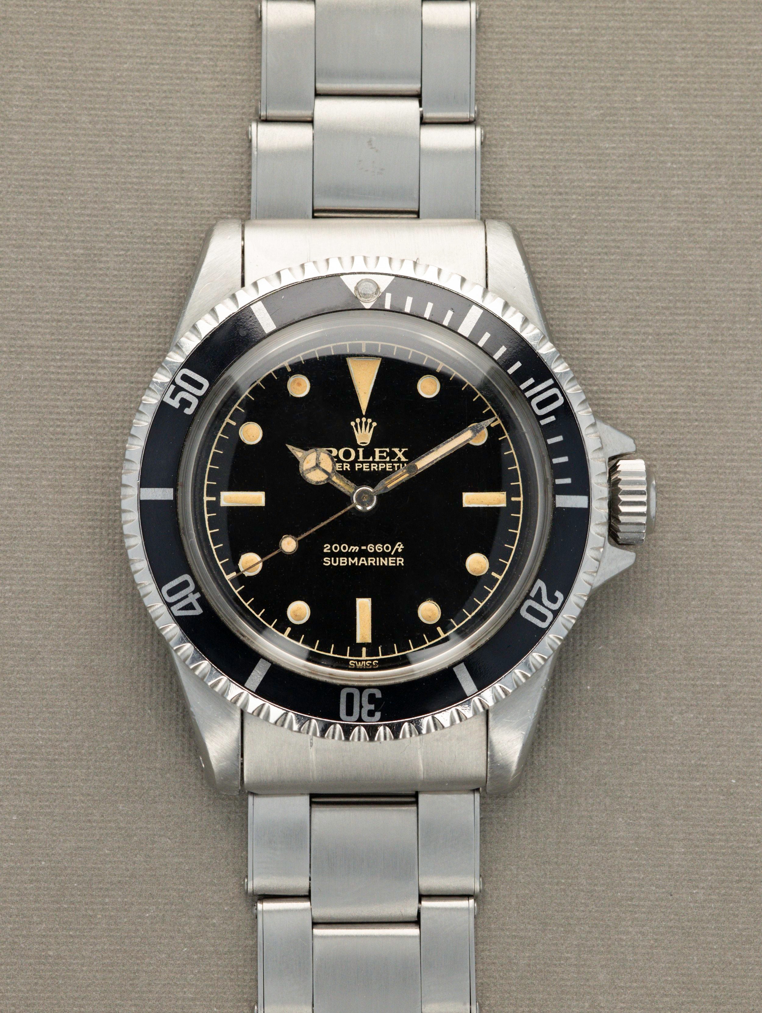 Rolex Submariner Ref. 5512 Chapter Ring Gilt