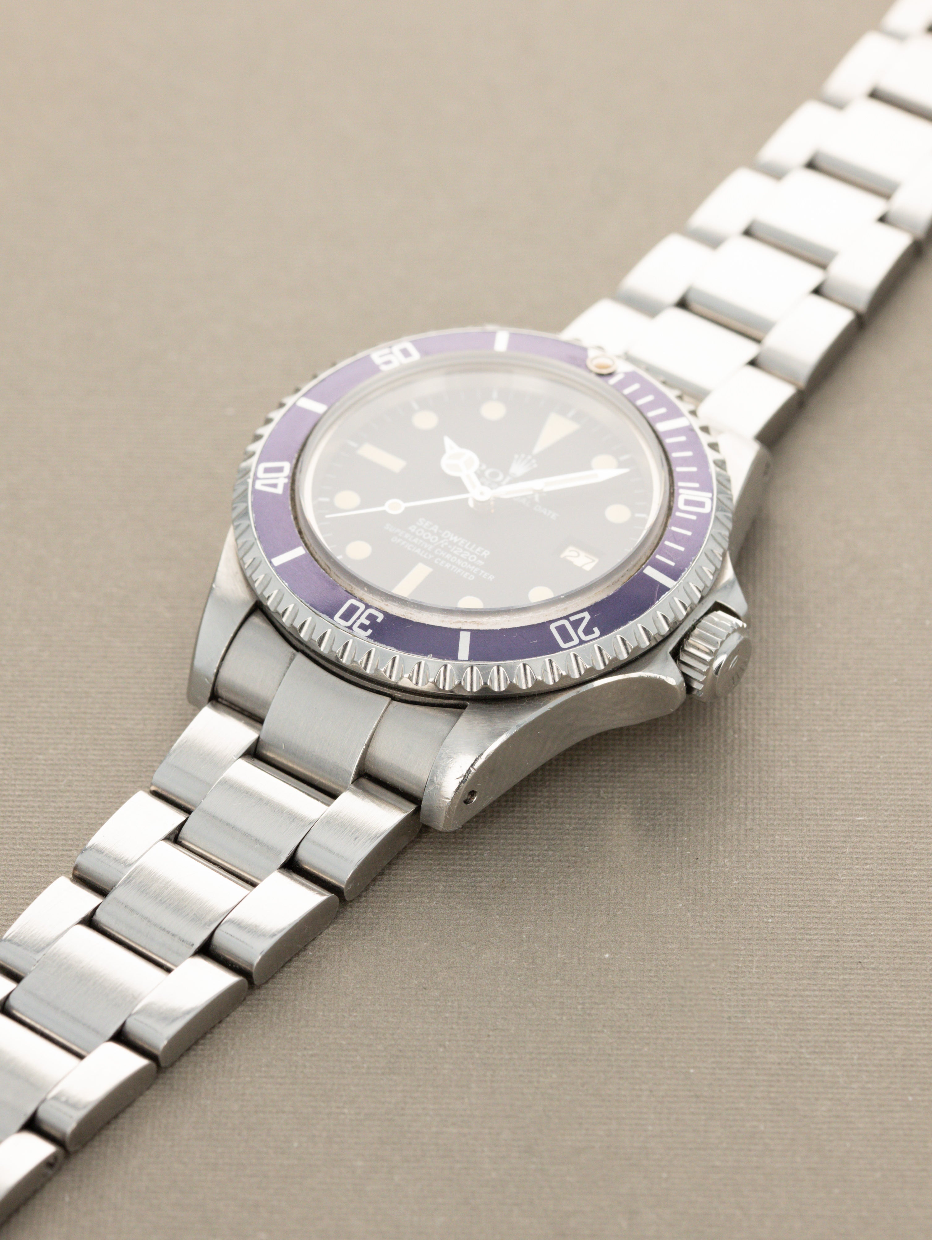 Rolex Sea-Dweller Ref. 16660 - 'Triple 6' Matte Black Transitional Unpolished