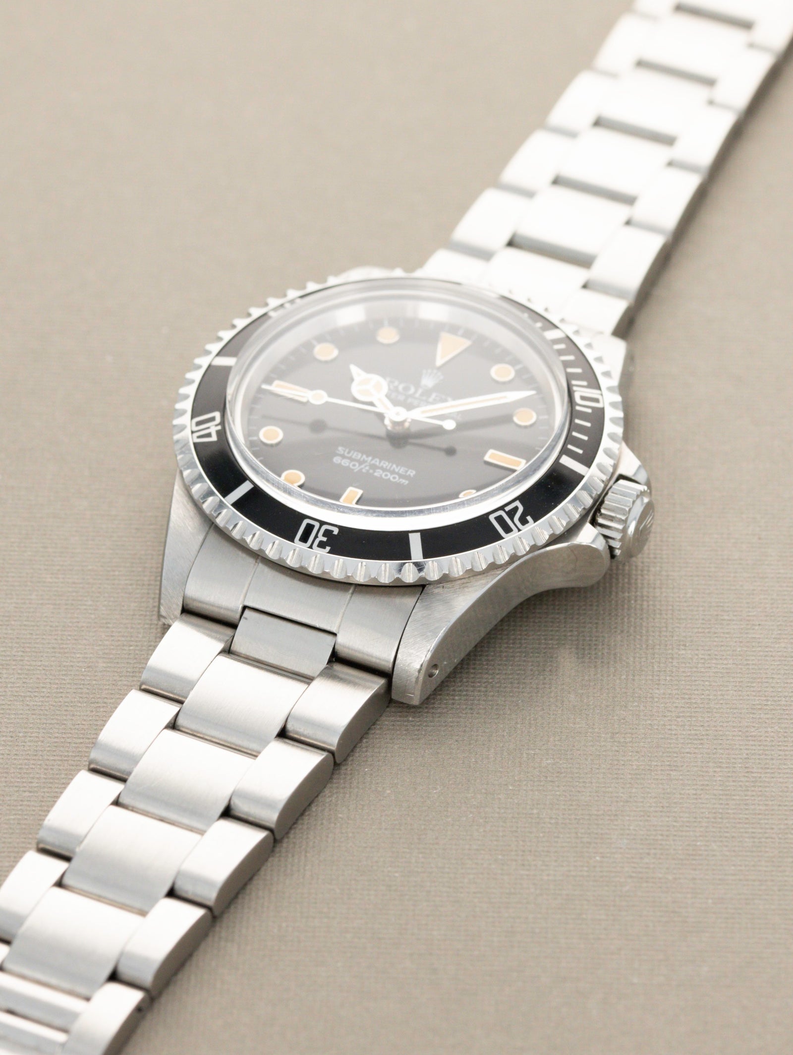 Rolex Submariner Ref. 5513 Pumpkin Unpolished