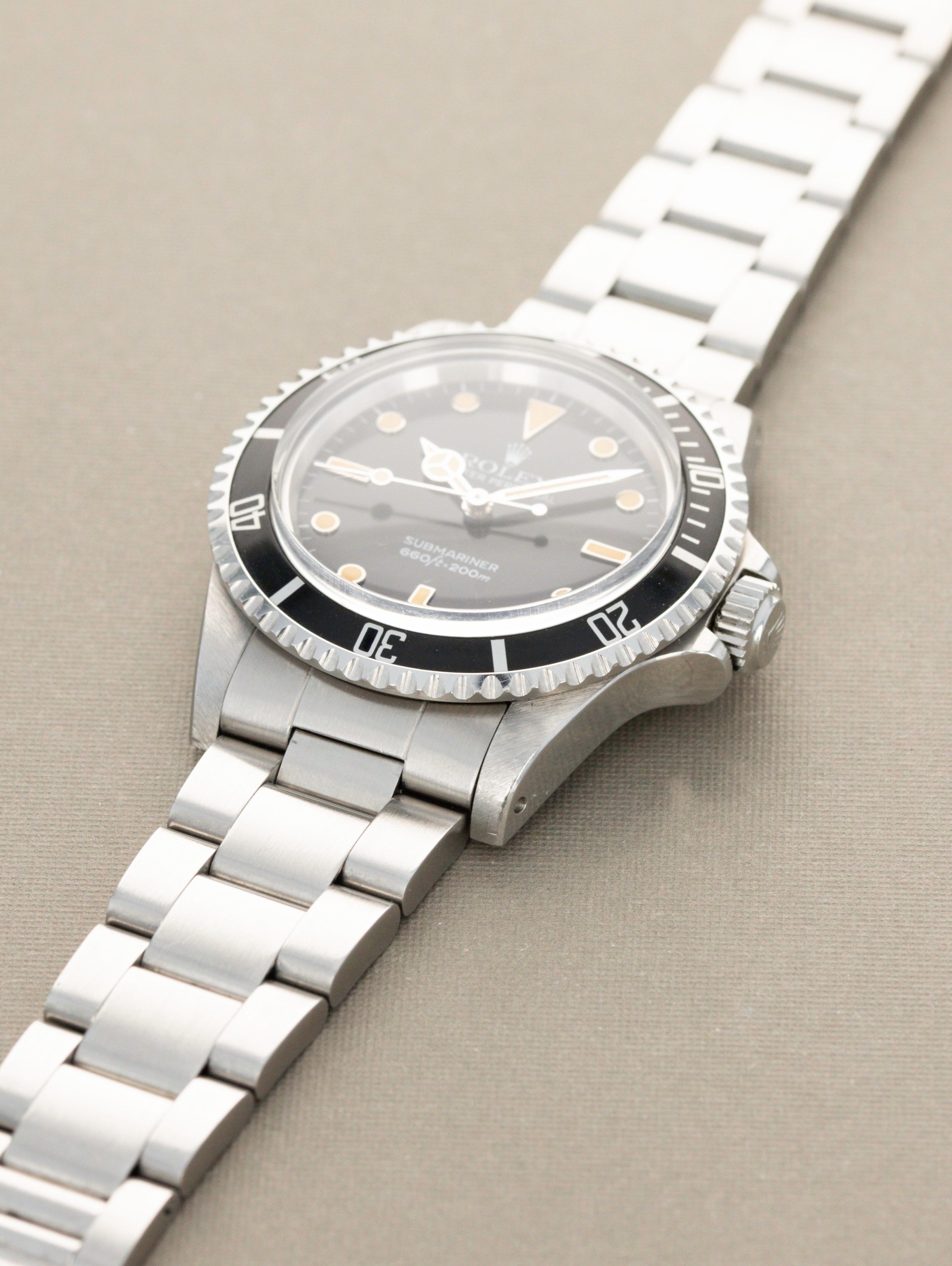 Rolex Submariner Ref. 5513 Pumpkin Unpolished