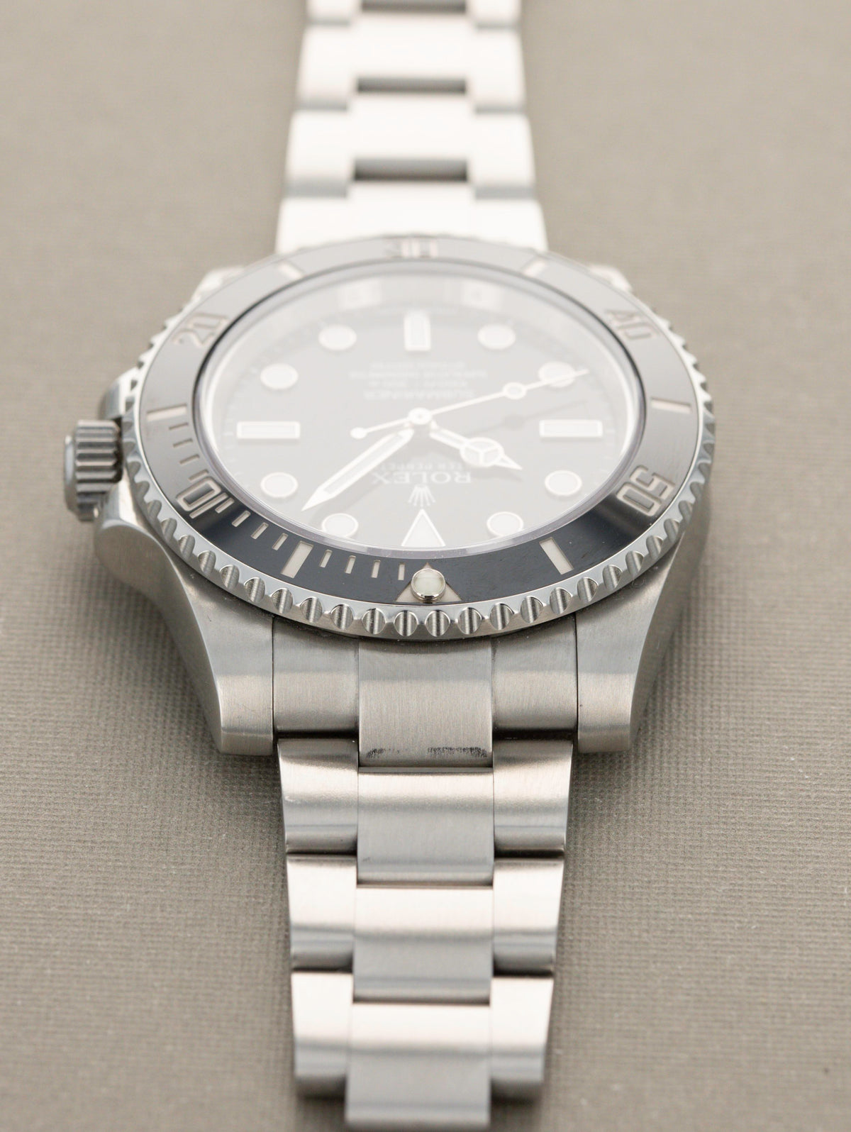 Rolex Submariner Ref. 114060 - 'No-Date' Ceramic Sub w/ box and papers