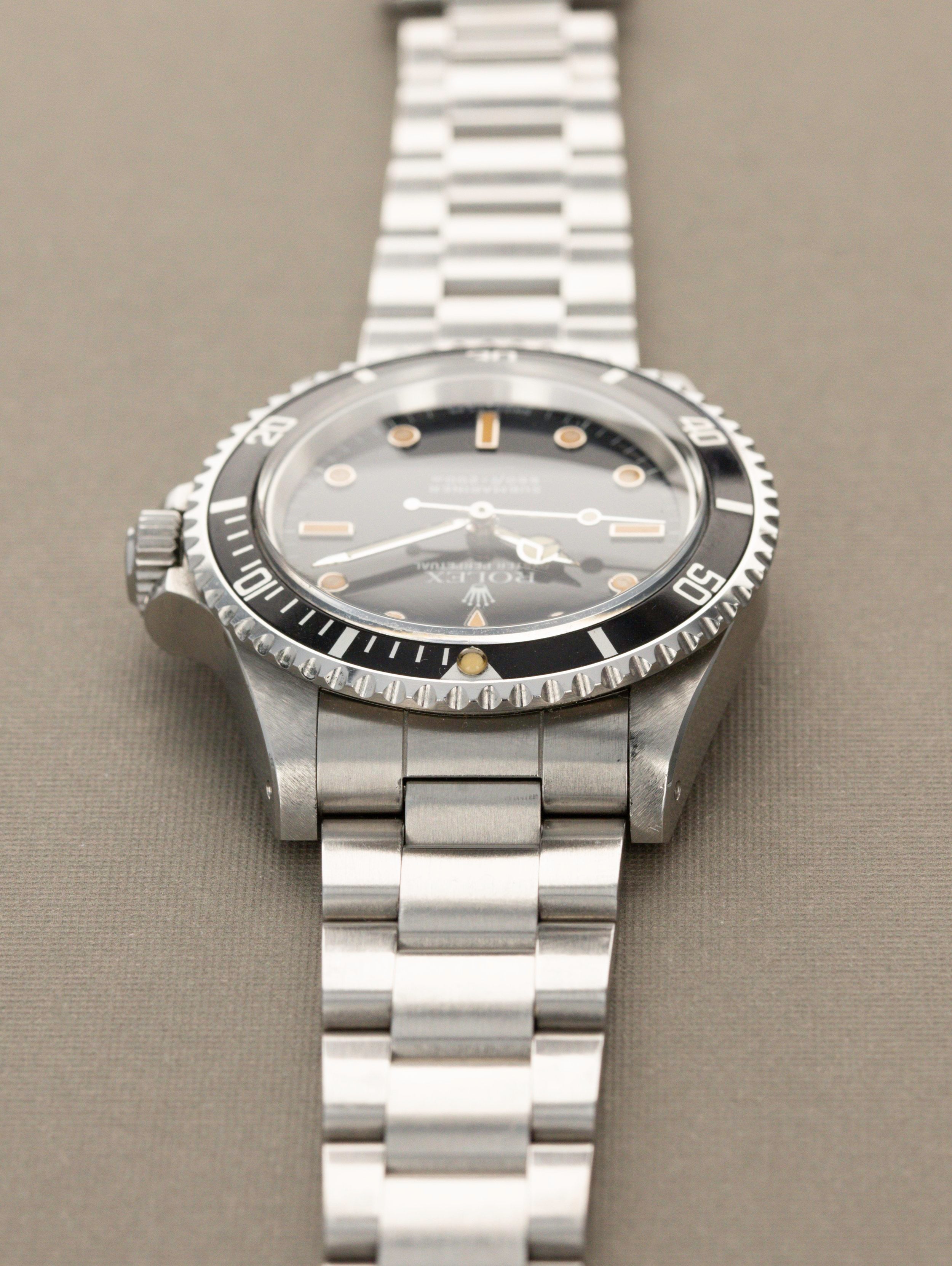 Rolex Submariner Ref. 5513 Pumpkin Unpolished w/ Papers