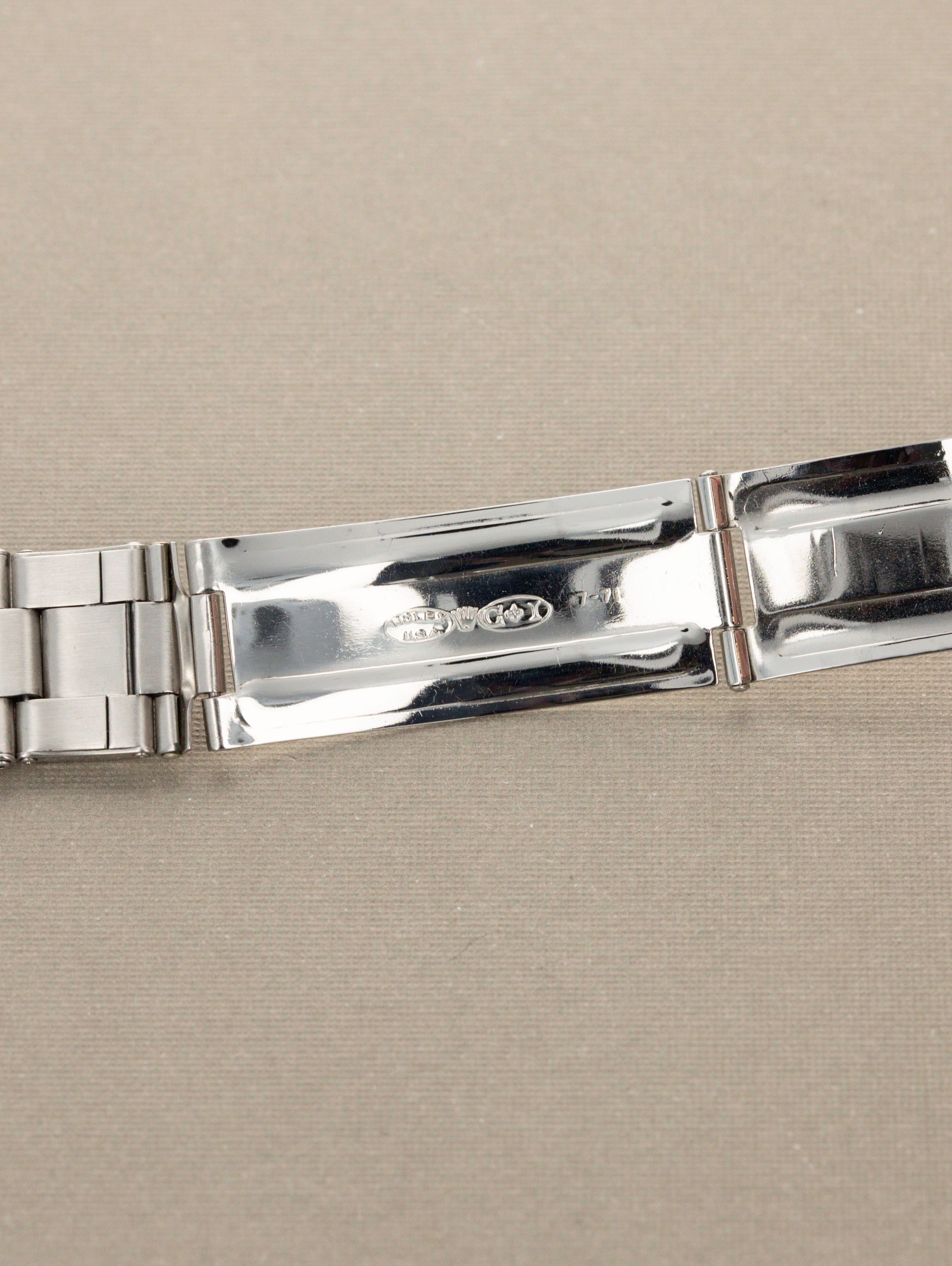 Rolex Submariner Ref. 5513 - Fat Font Kissing 40 Bezel W/ Papers