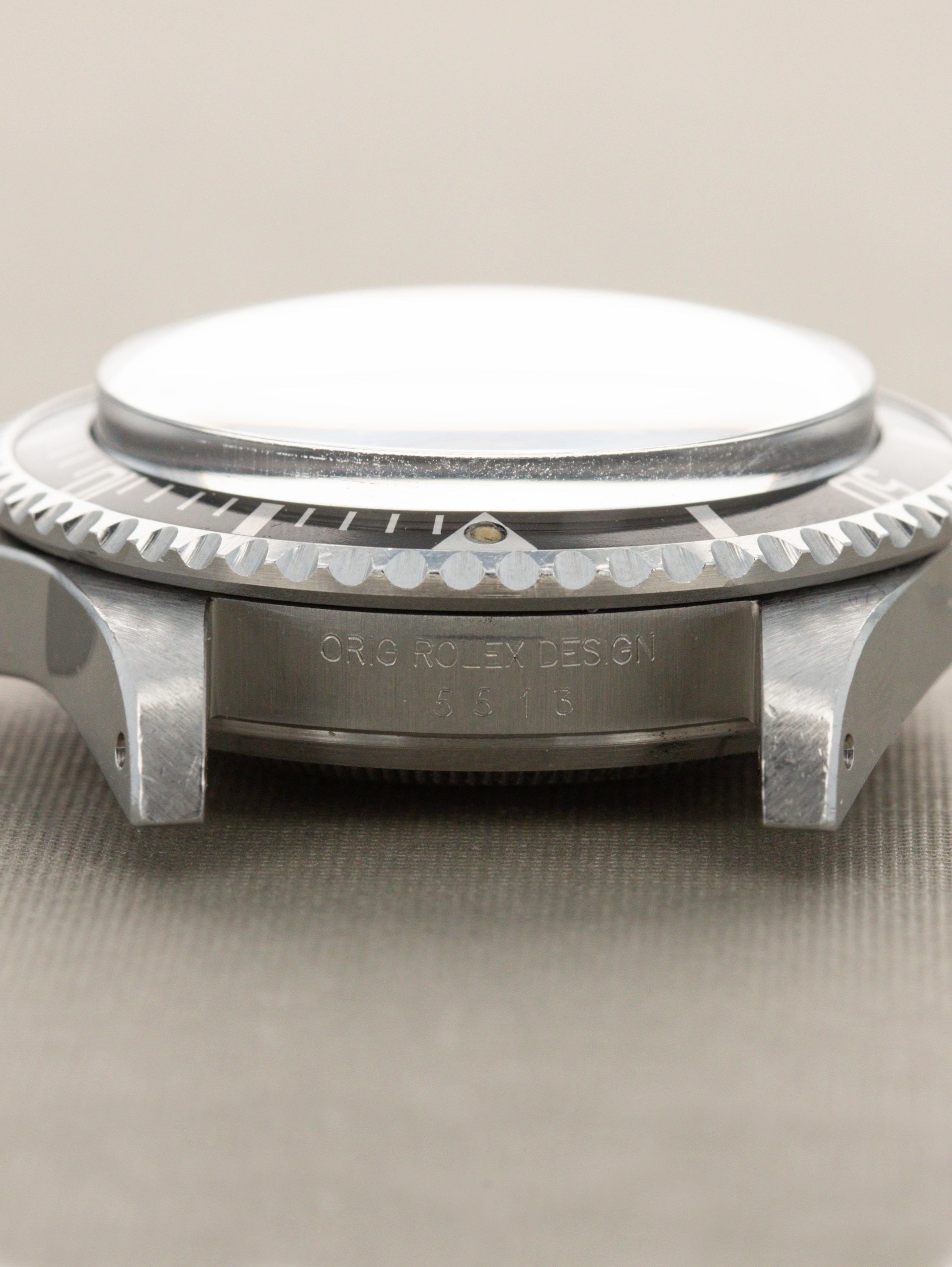 Rolex Submariner Ref. 5513 Pumpkin Unpolished
