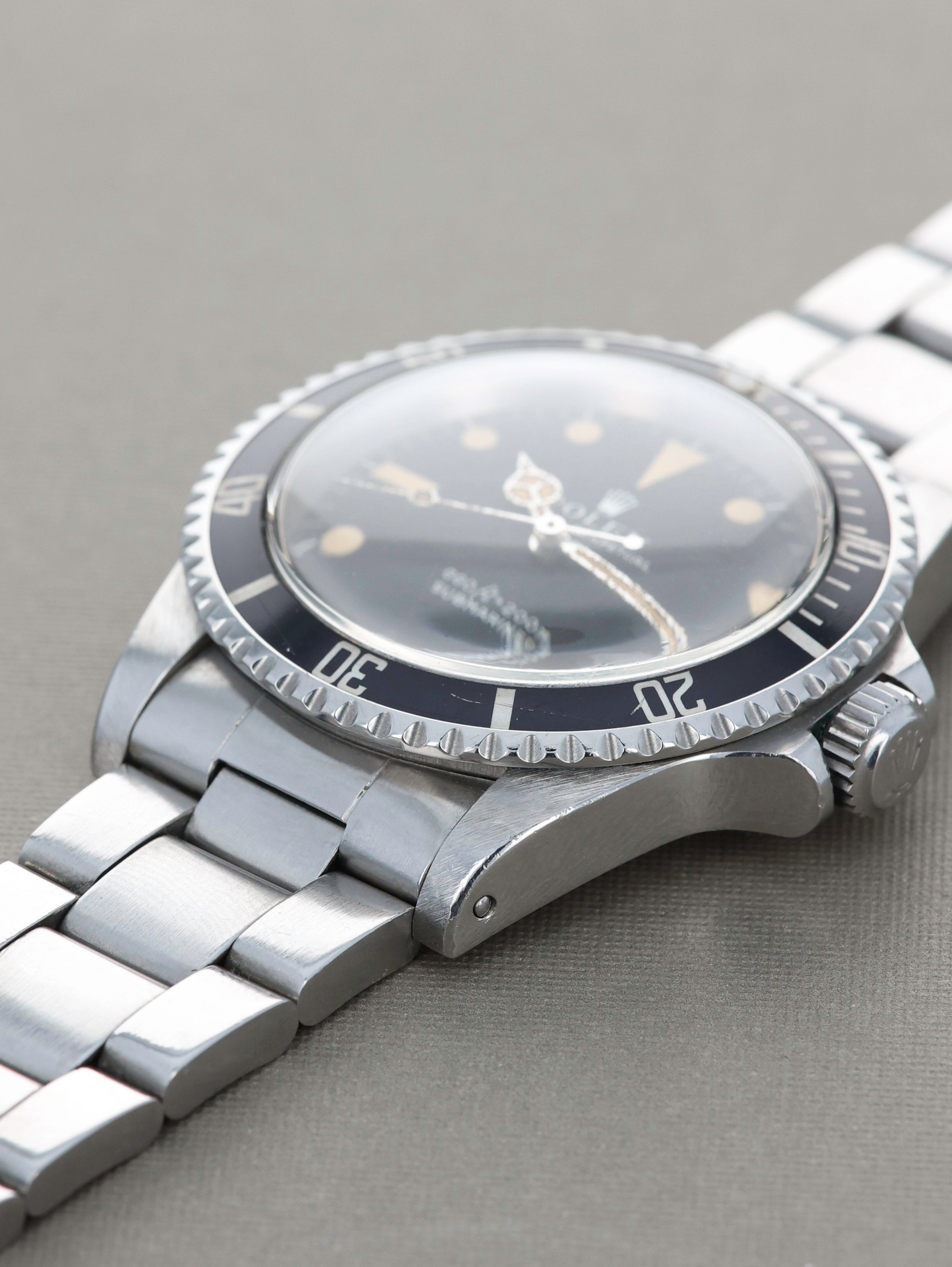 Rolex Submariner Ref. 5513 Serif Dial Unpolished
