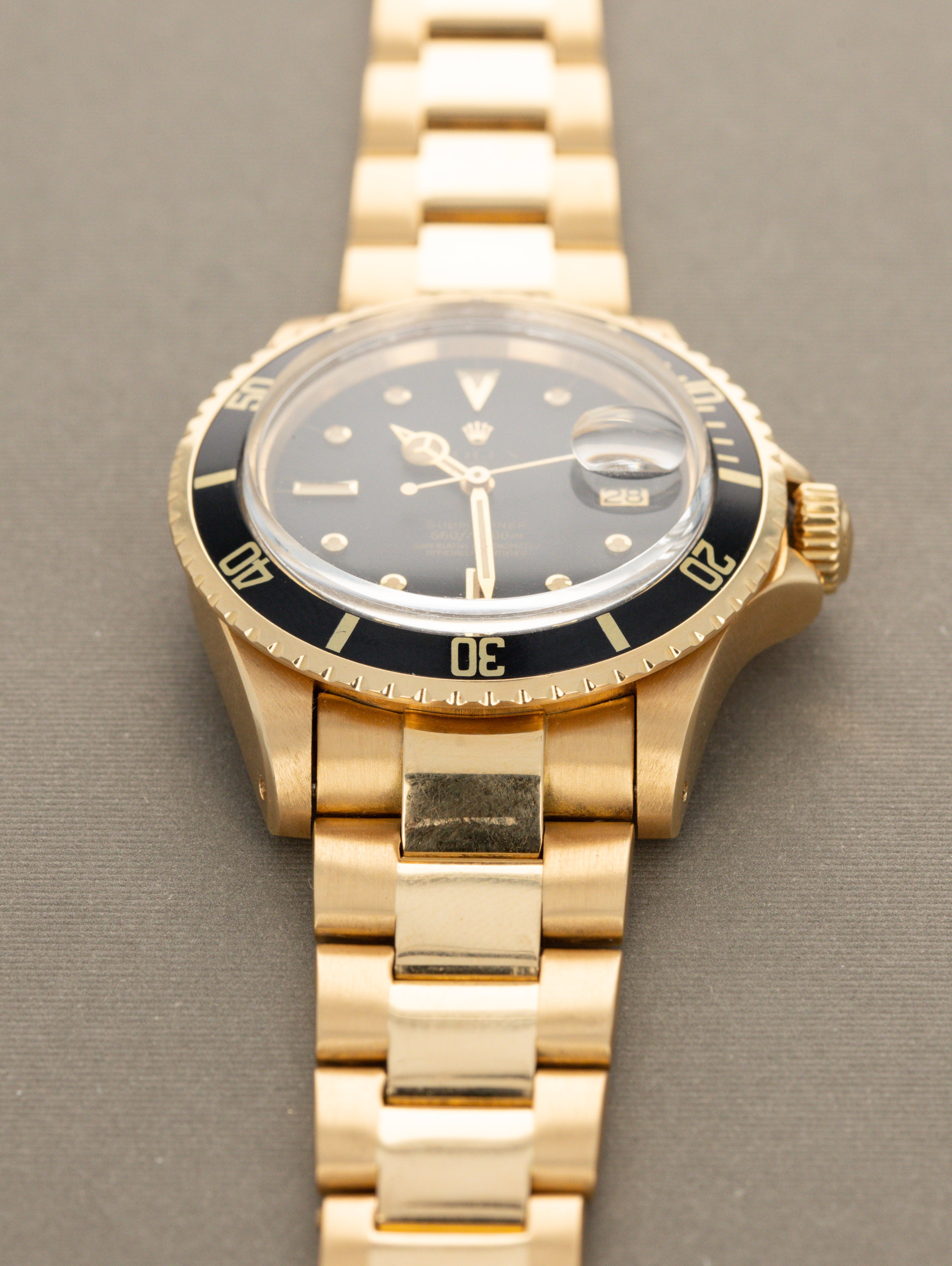 Rolex Submariner Date Ref. 1680/8 - Matte Black 'Nipple' Dial