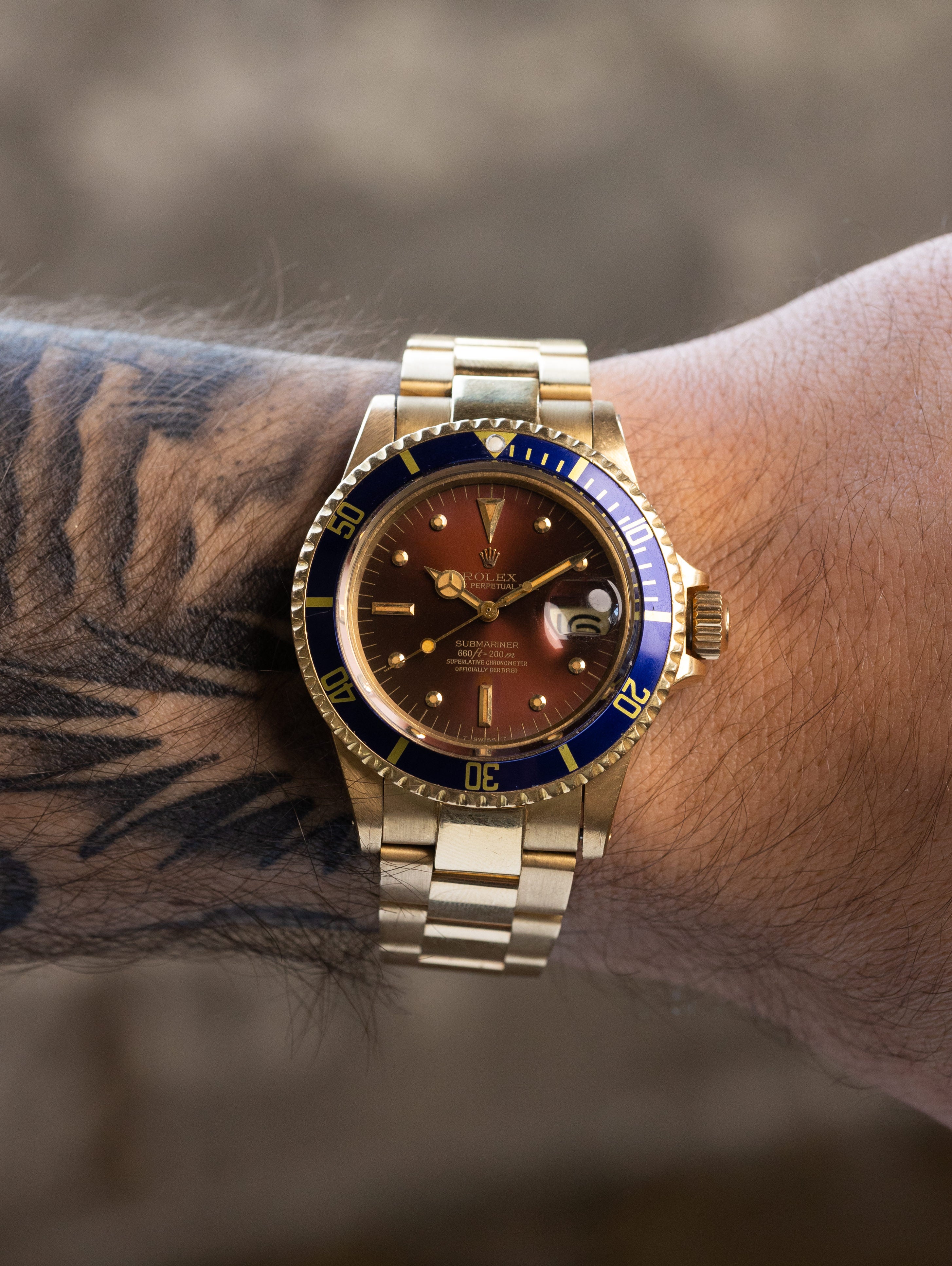 Rolex Submariner Date Ref. 1680/8 - 'Lava Tropical'