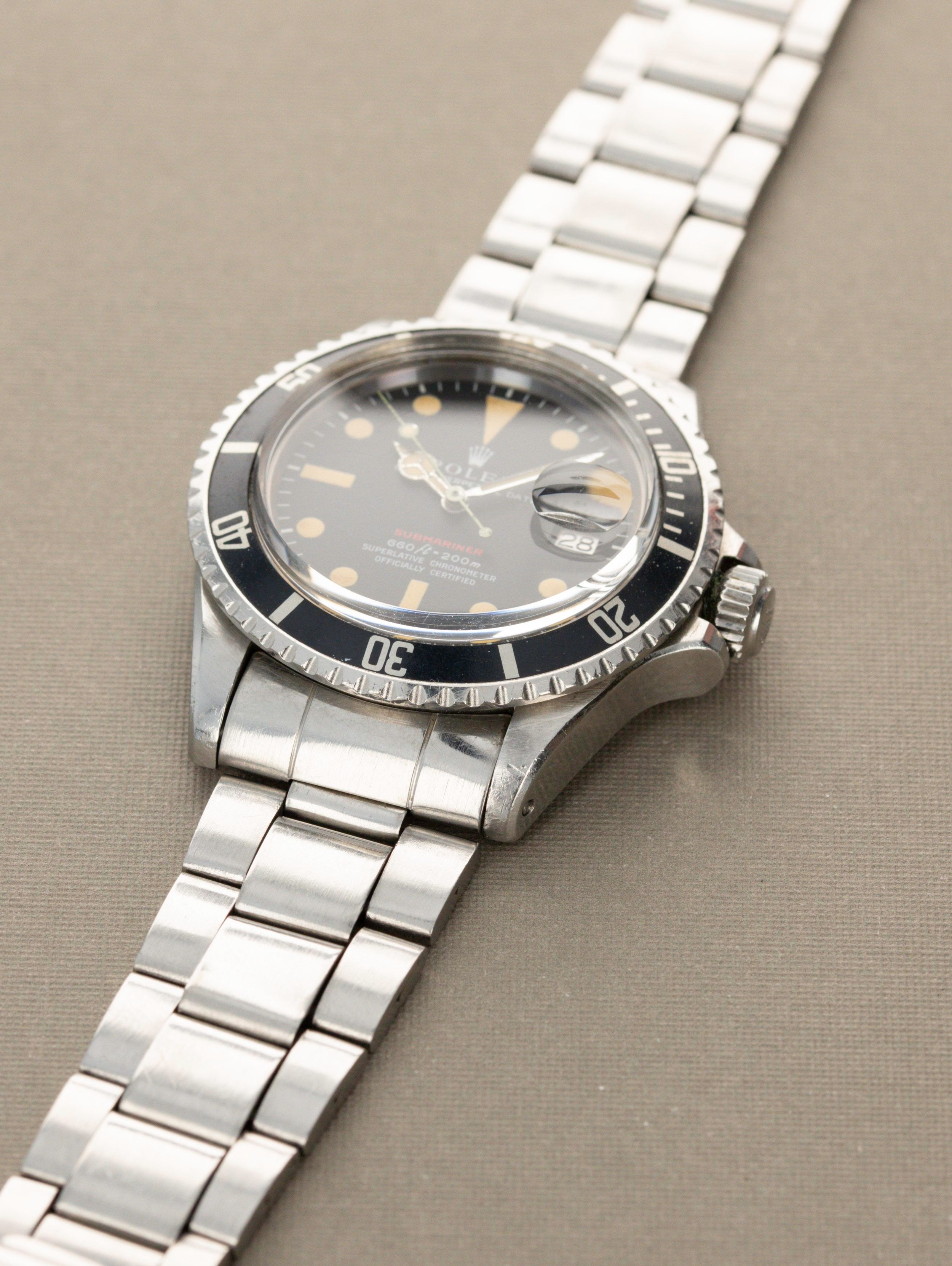 Rolex Submariner Ref. 1680 Red Mk. 4 Unpolished