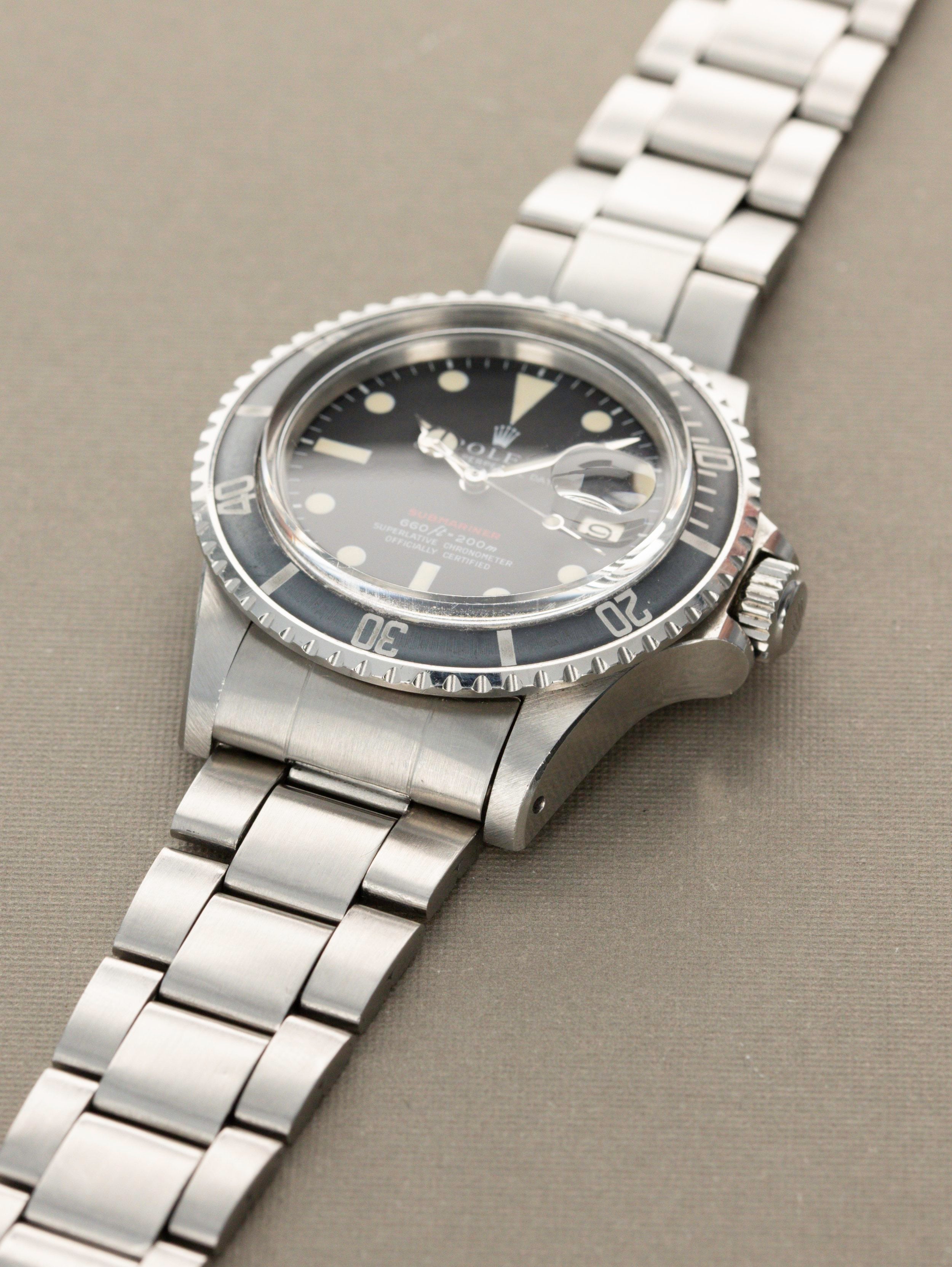 Rolex Submariner Ref 1680 - Mark 4 Red Sub with Full Kit