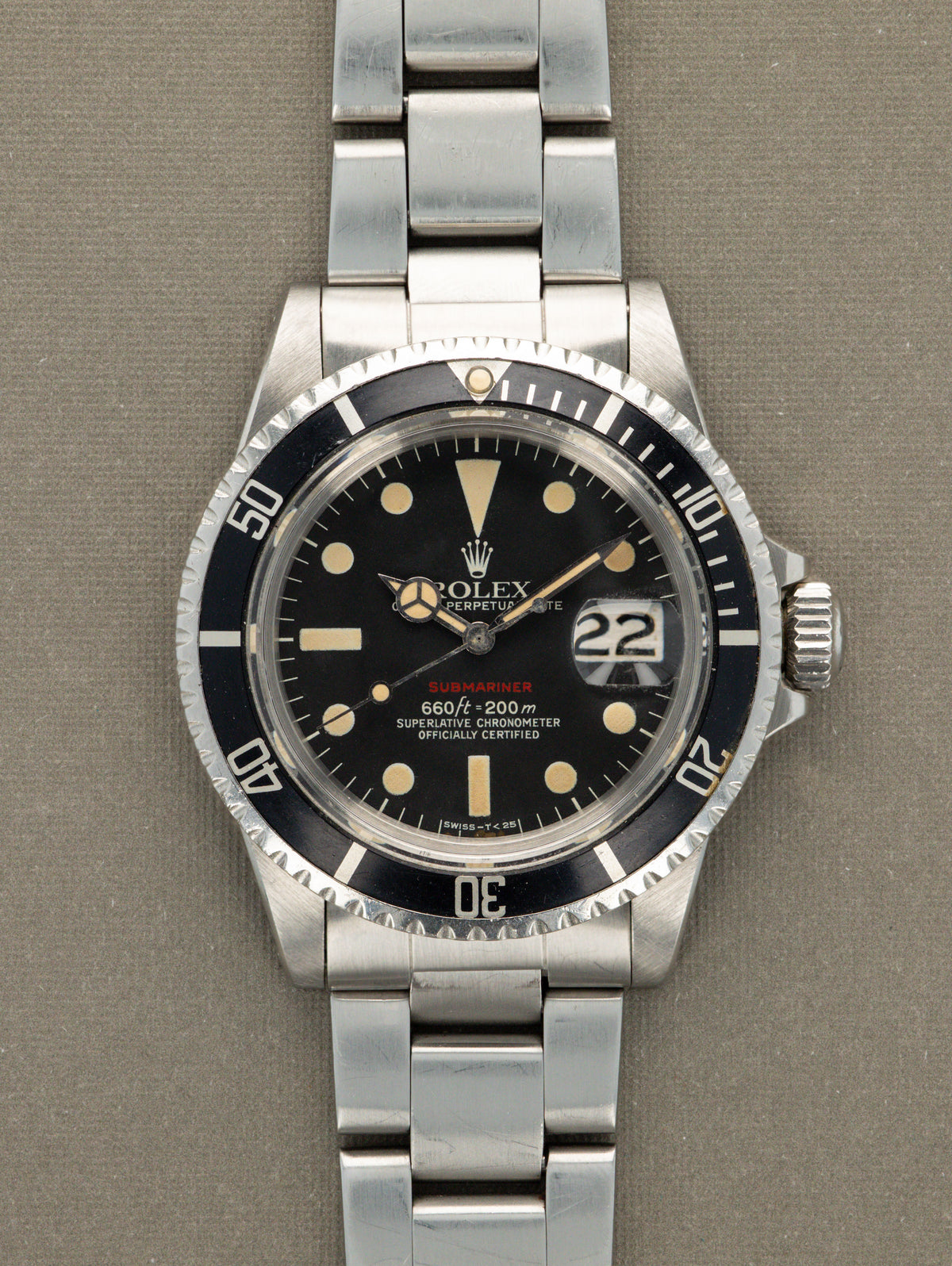Rolex Submariner Date Ref. 1680 - 'Red Sub' MK6 Dial