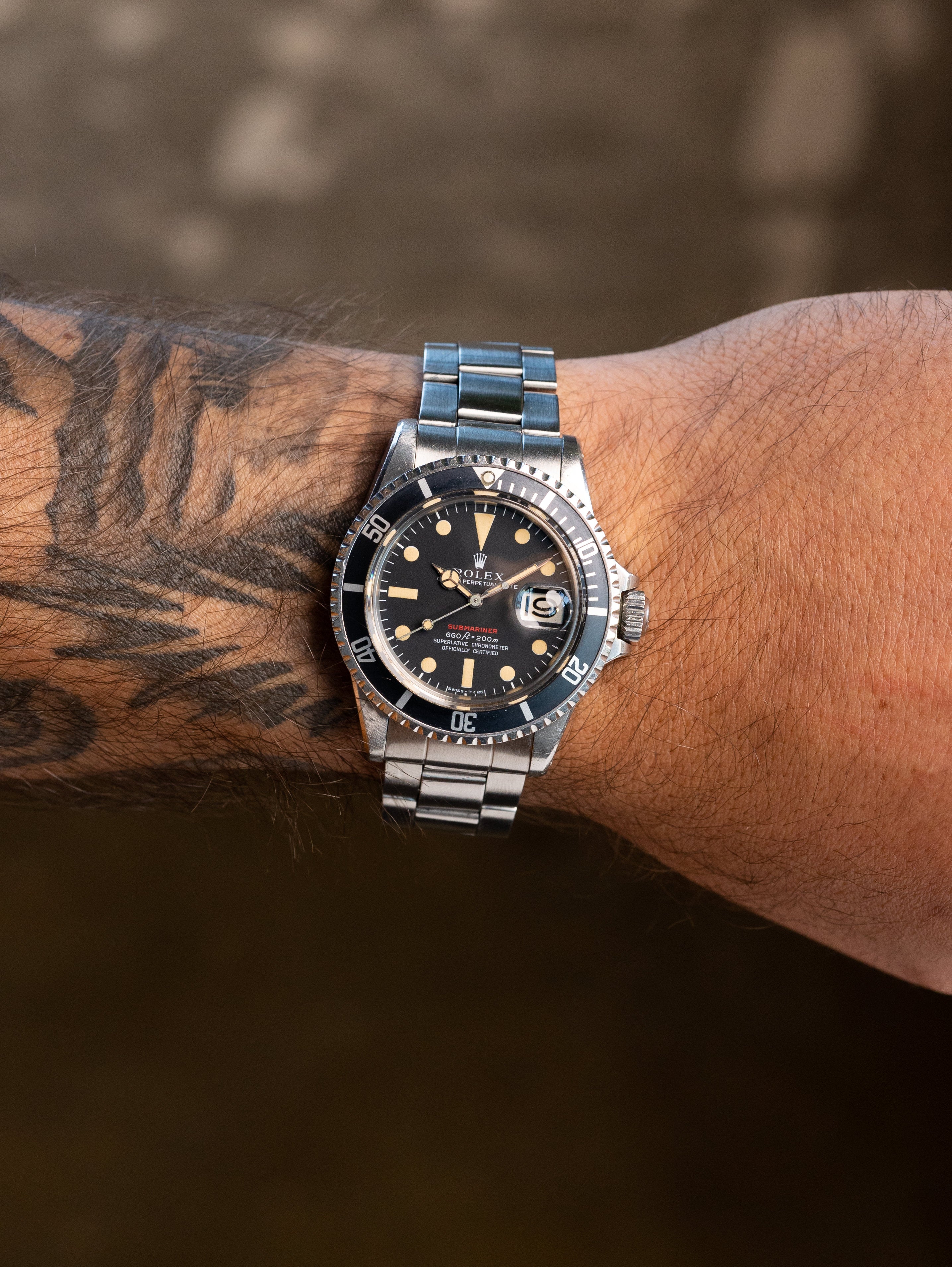 Rolex Submariner Date Ref. 1680 - 'Red Sub' MK4 Dial Unpolished