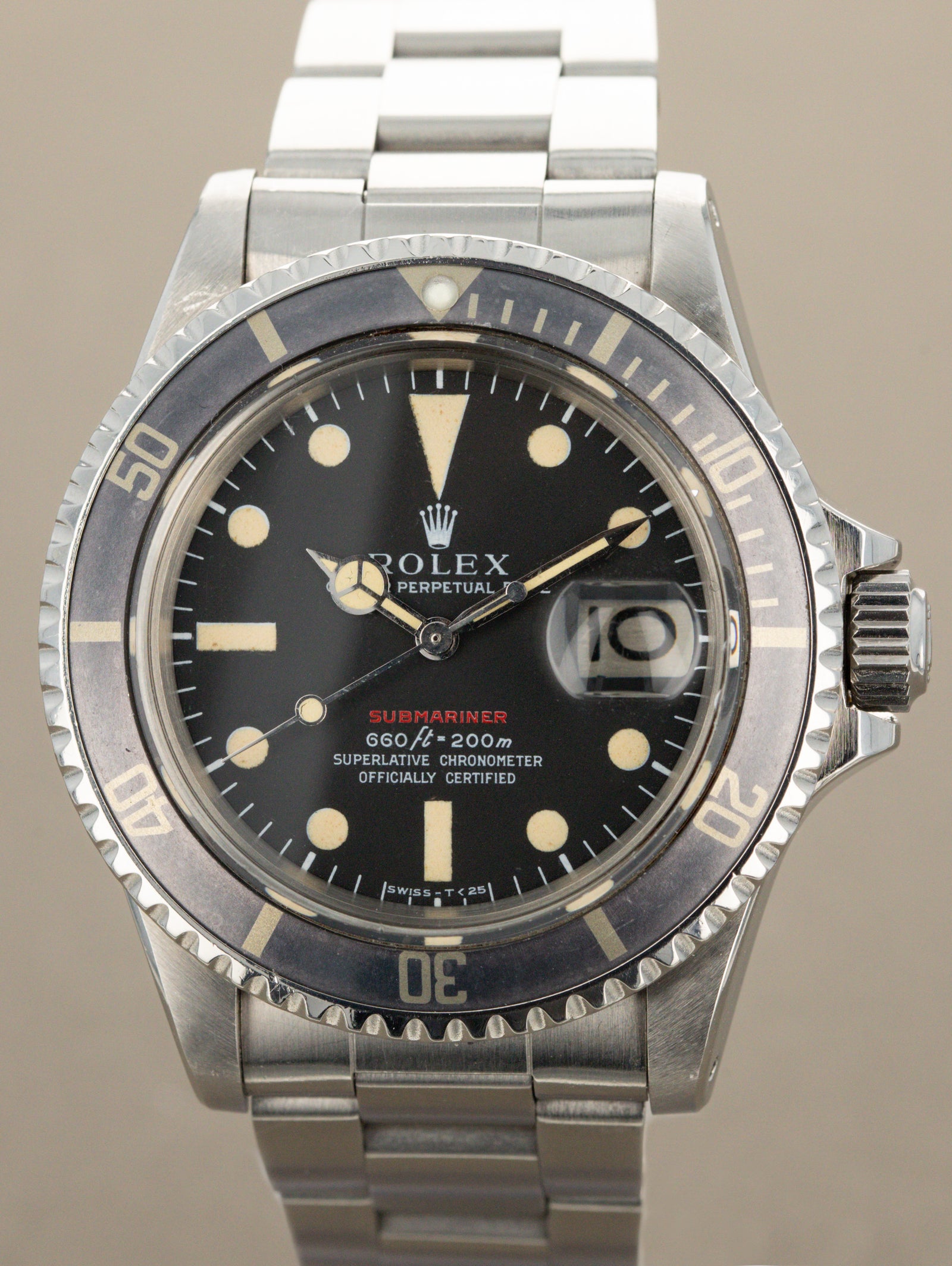 Rolex Submariner Date Ref. 1680 - 'Red Sub' MK4 Dial