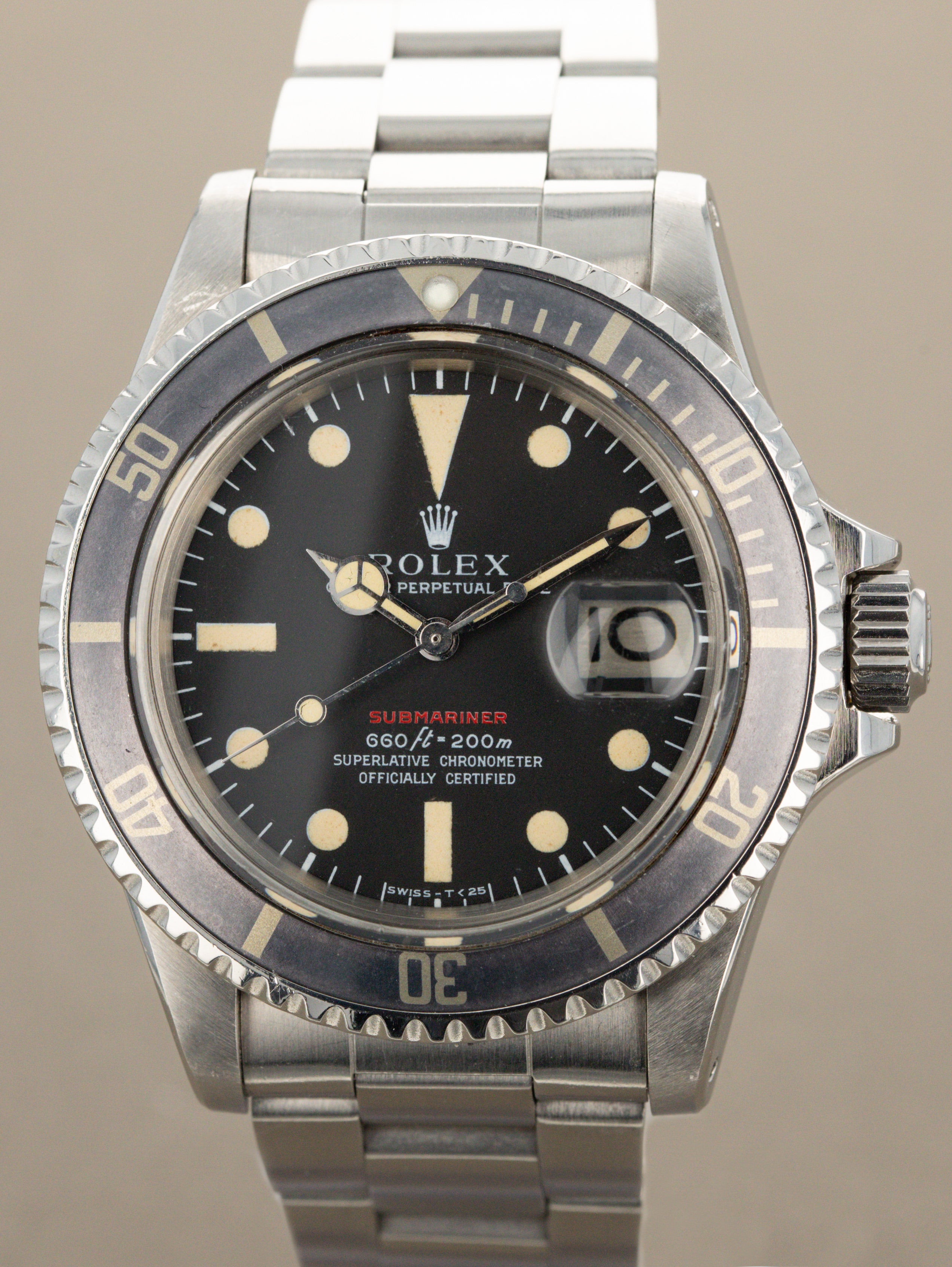 Rolex Submariner Date Ref. 1680 - 'Red Sub' MK4 Dial