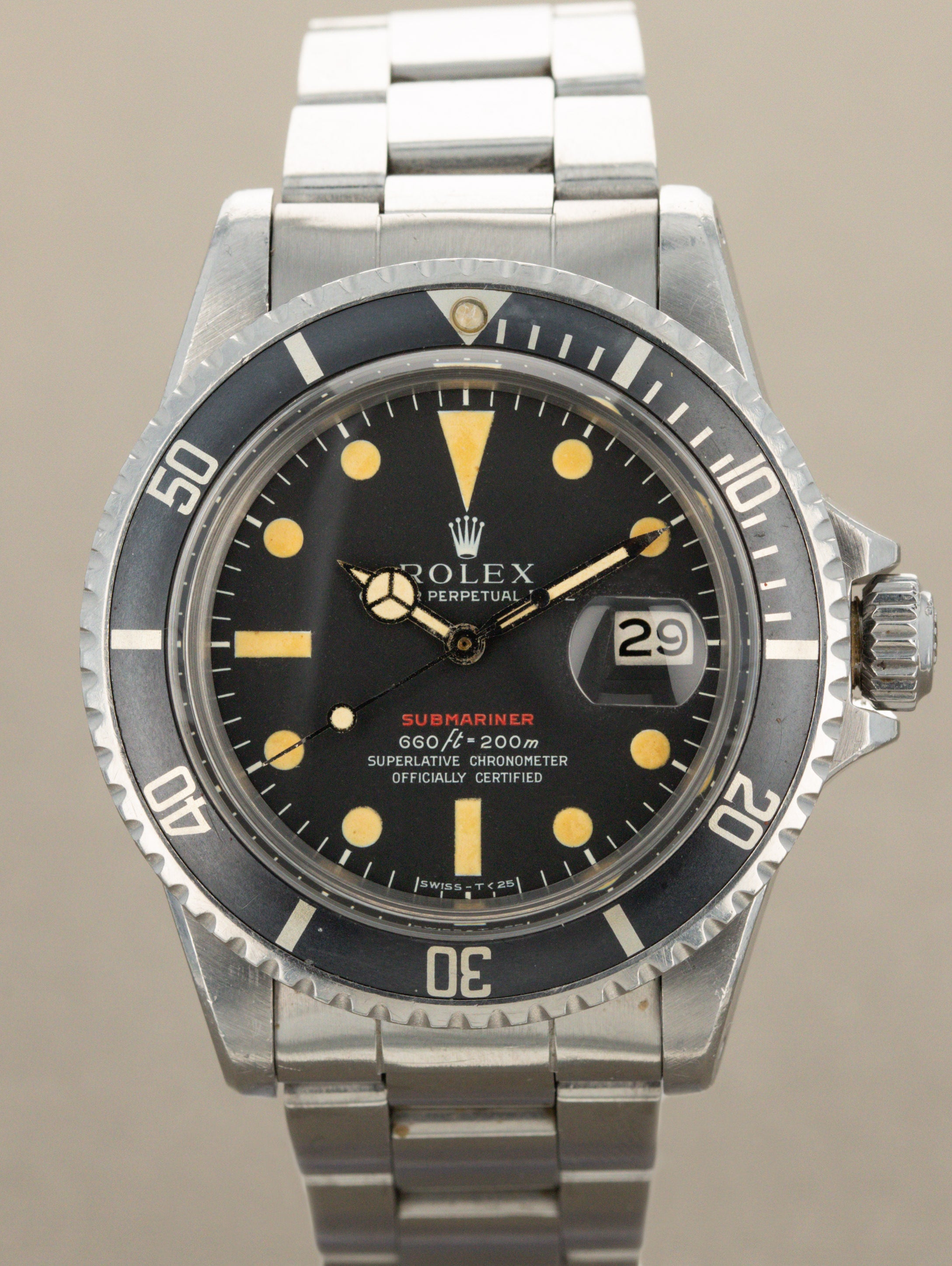 Rolex Submariner Date Ref. 1680 - MK4 'Red Sub' - Box & Papers