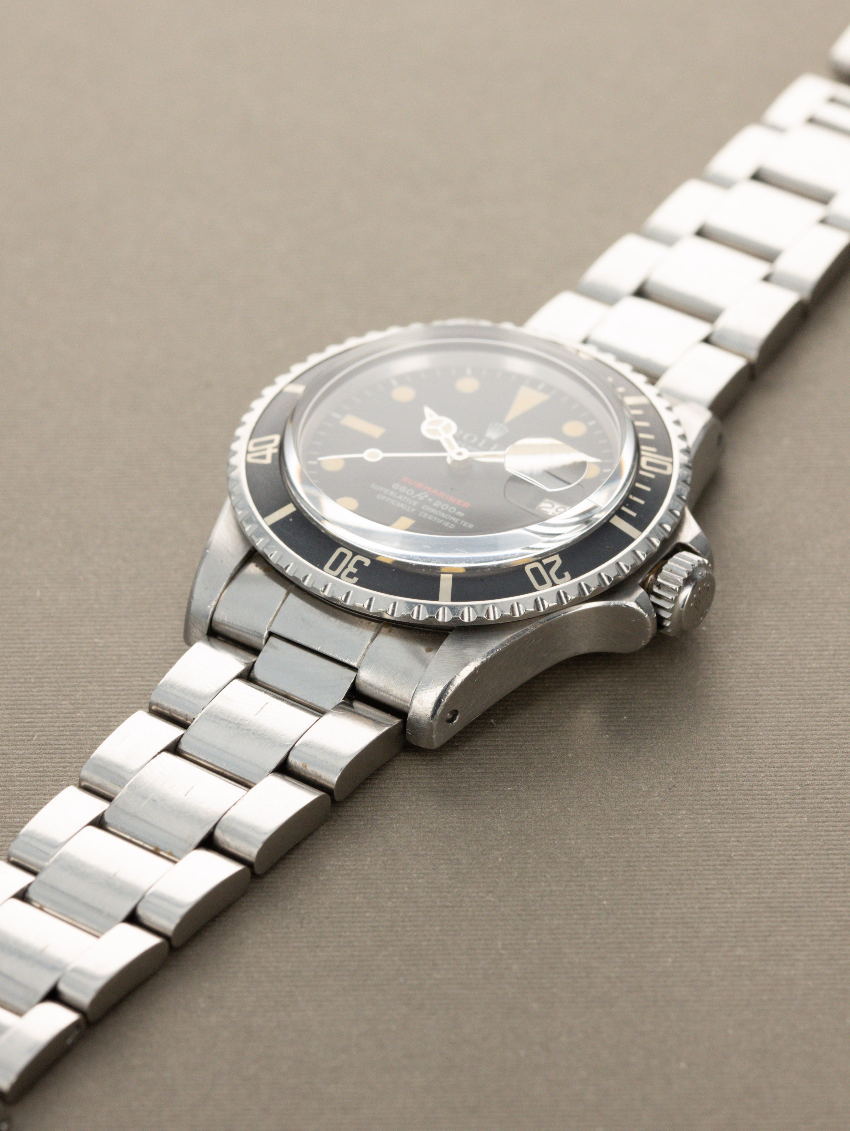 Rolex Submariner Date Ref. 1680 - MK4 'Red Sub' - Box & Papers