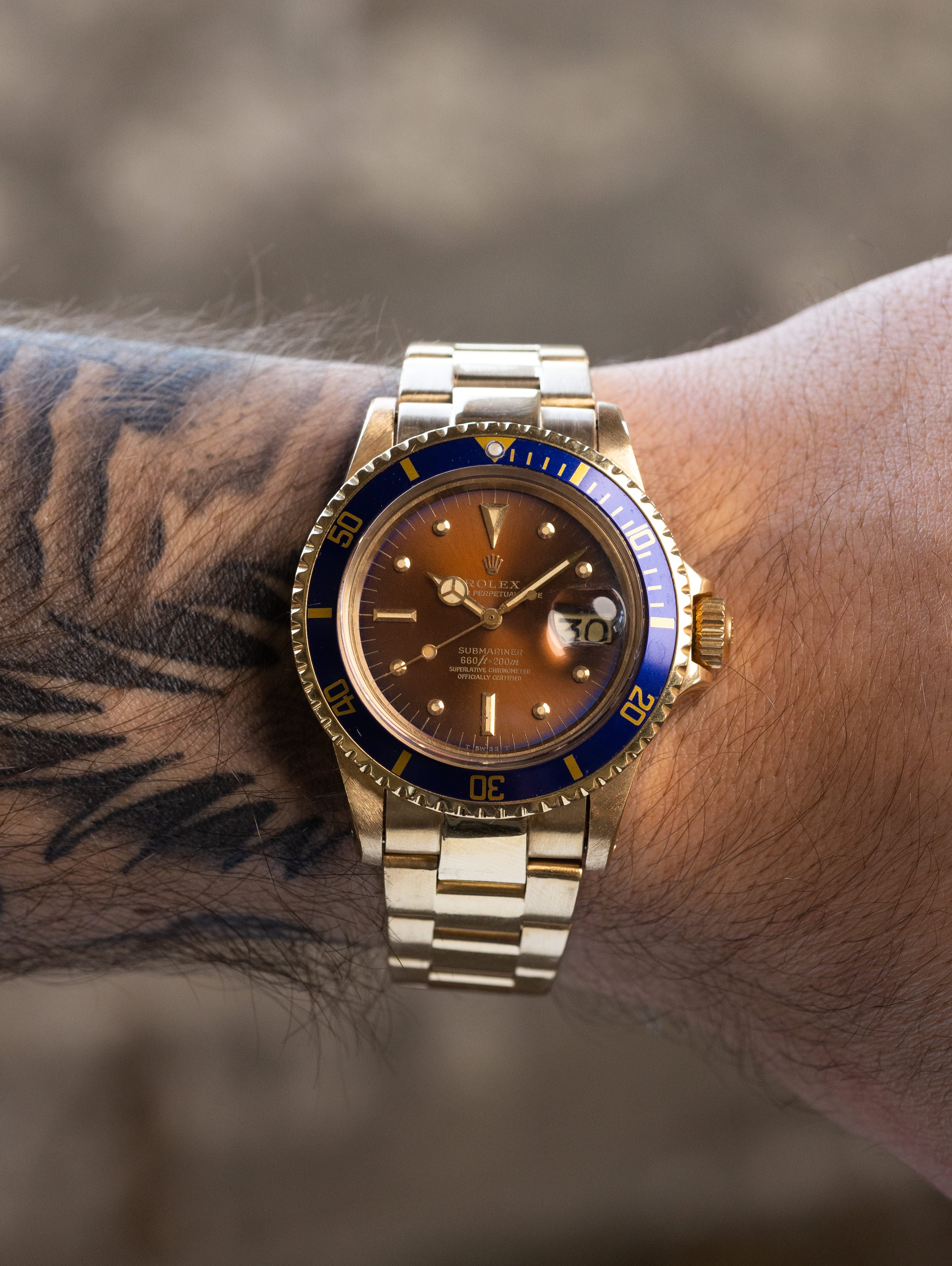 Rolex Submariner Date Ref. 1680/8 - 'Tropical'