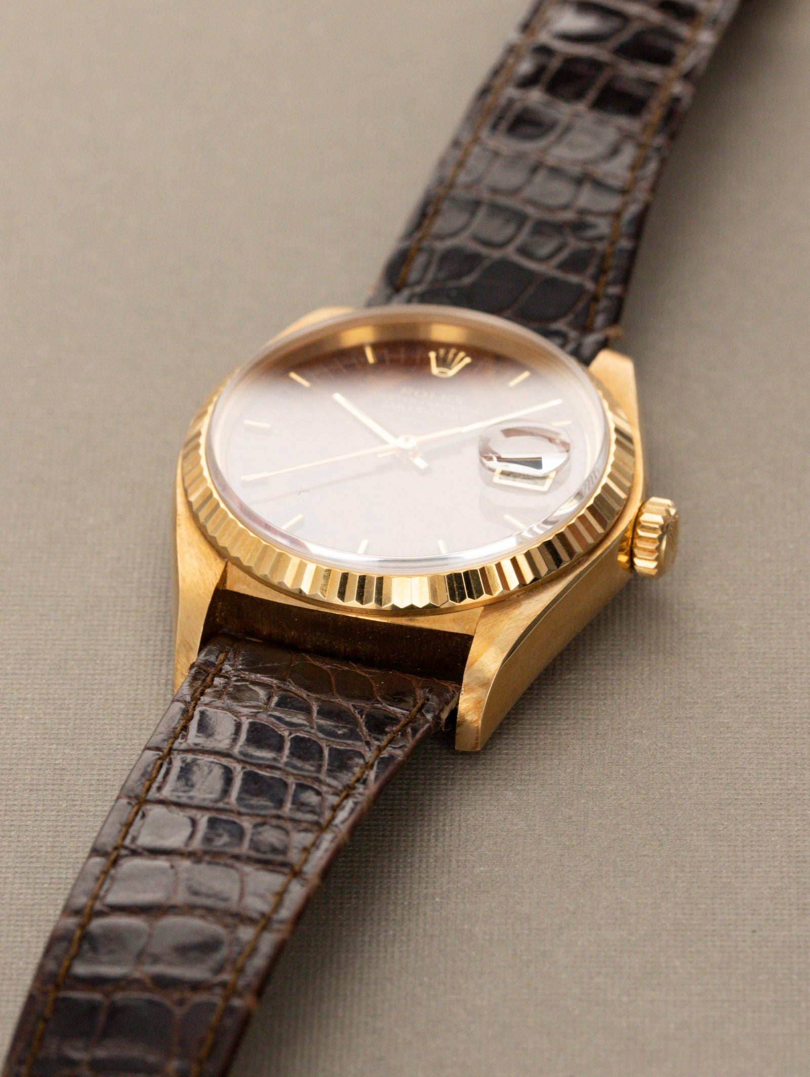 Rolex Datejust Ref. 16018 New Old Stock Burlwood
