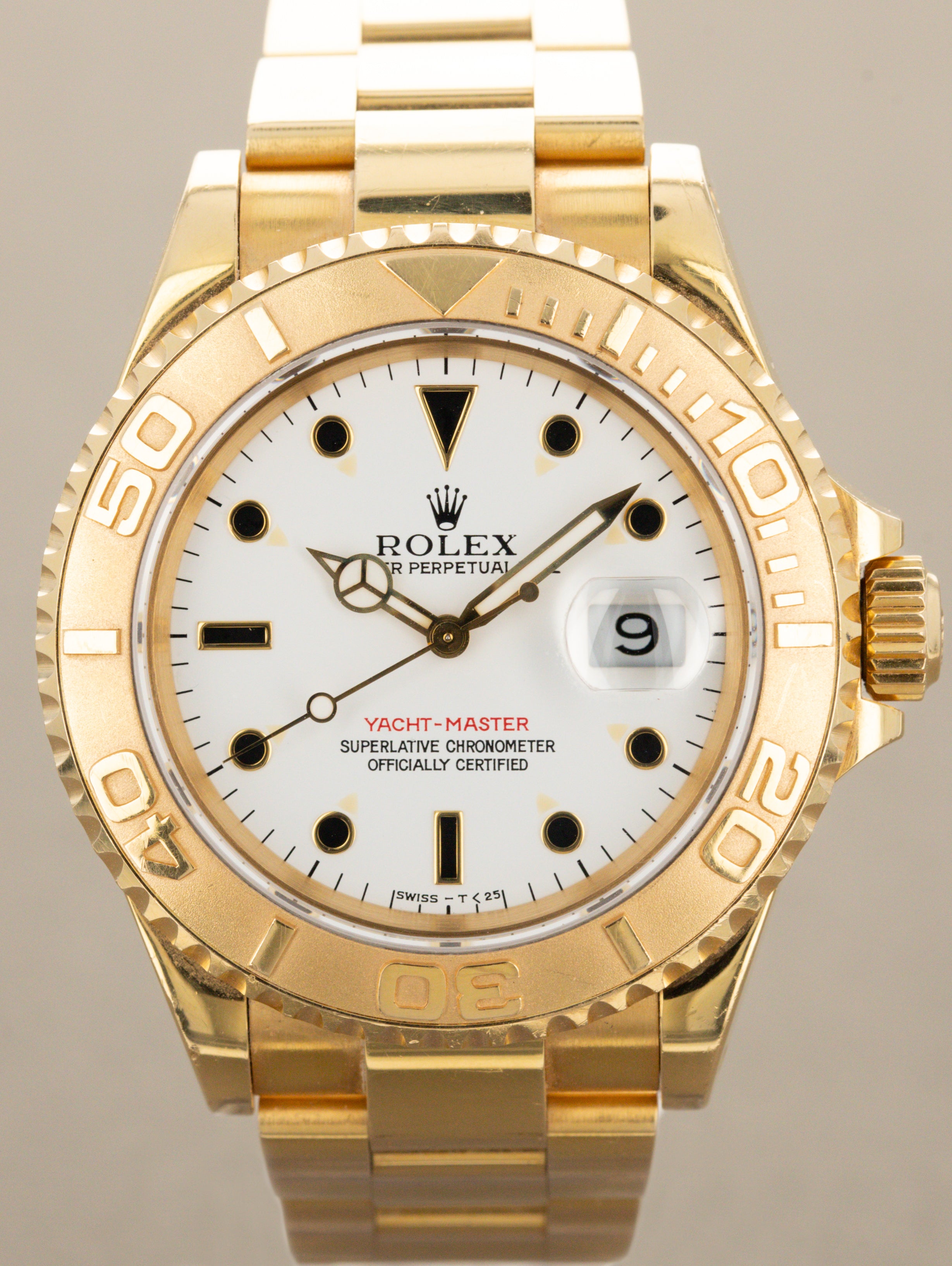 Rolex Yacht-Master Ref. 16628 - White 'Onyx' Dial Unpolished