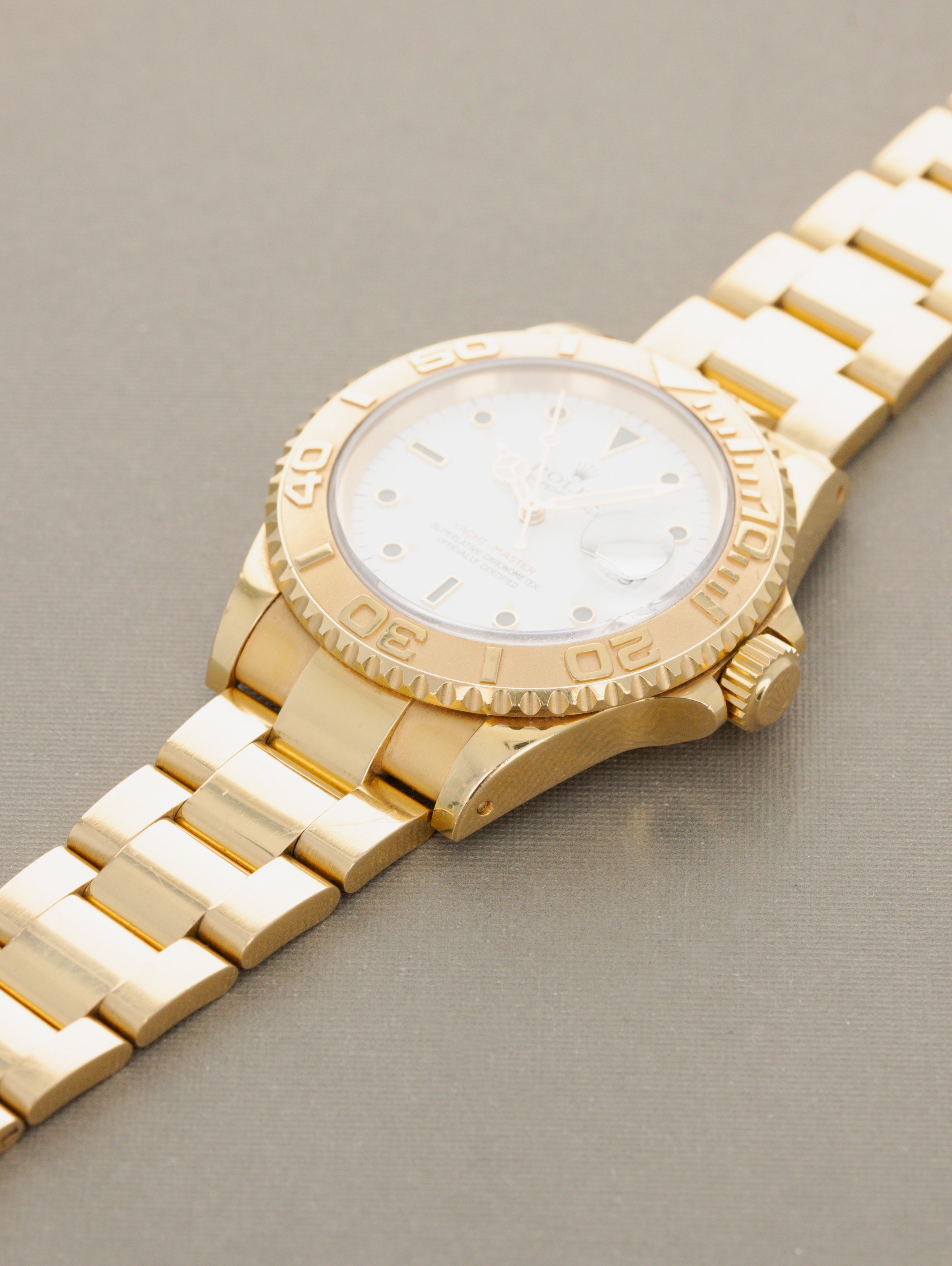 Rolex Yacht-Master Ref. 16628 - White 'Onyx' Dial Unpolished