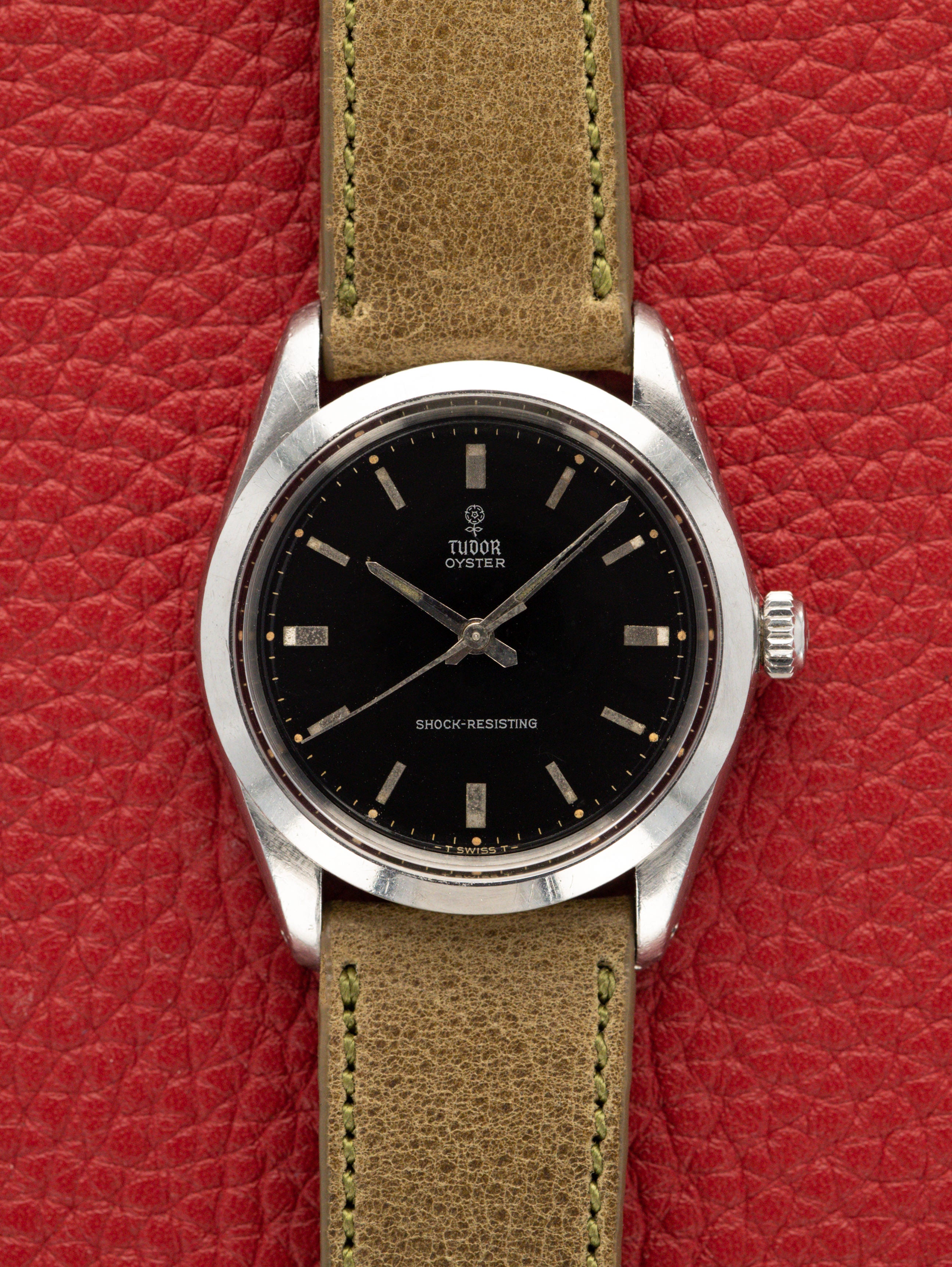 Tudor Oyster Ref. 7984 - Black Gilt 'Rose' Dial Unpolished
