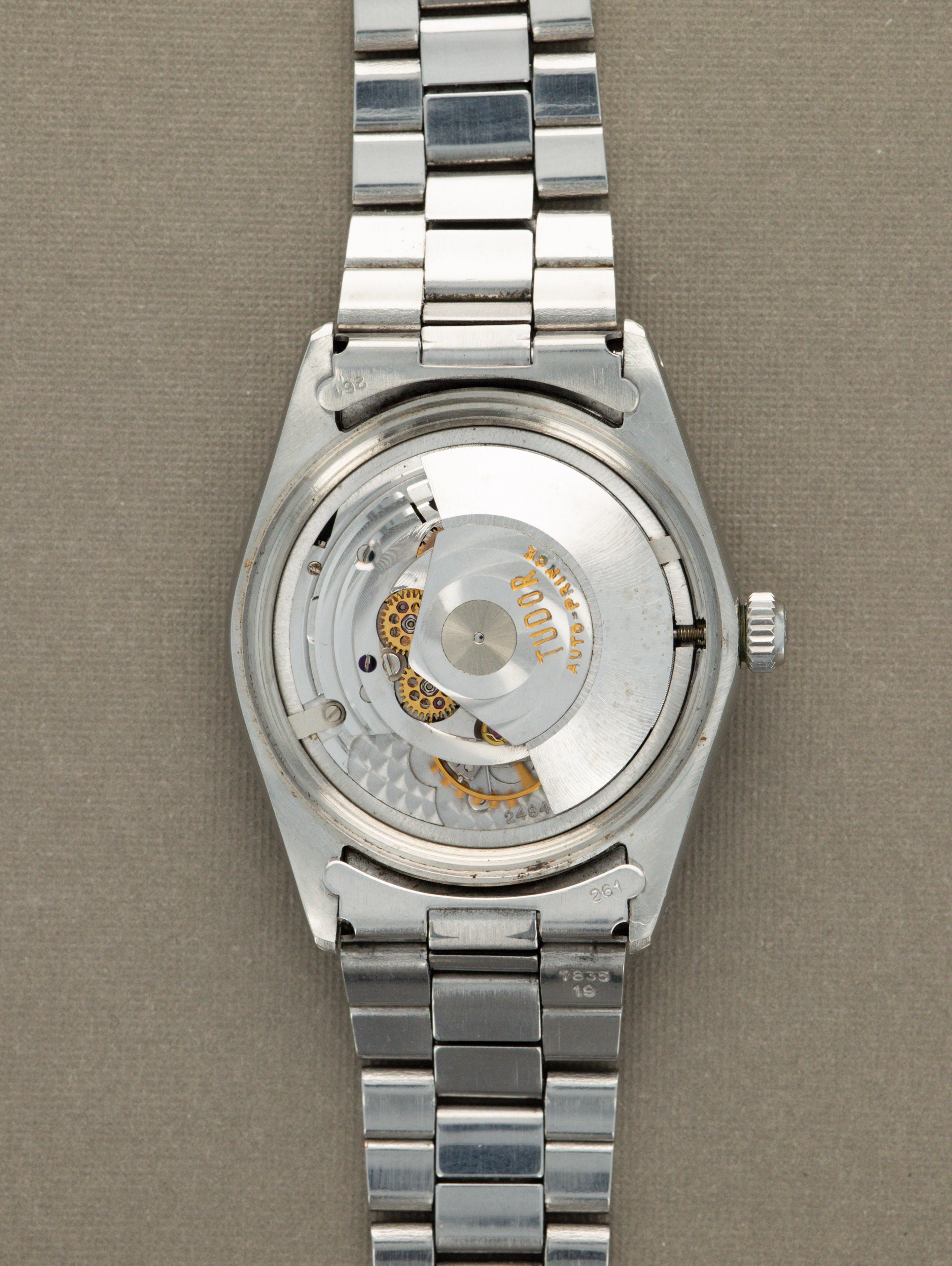 Tudor Prince Oysterdate Ref. 7996/0 - 'Brushed' Silver 'Rose' Dial