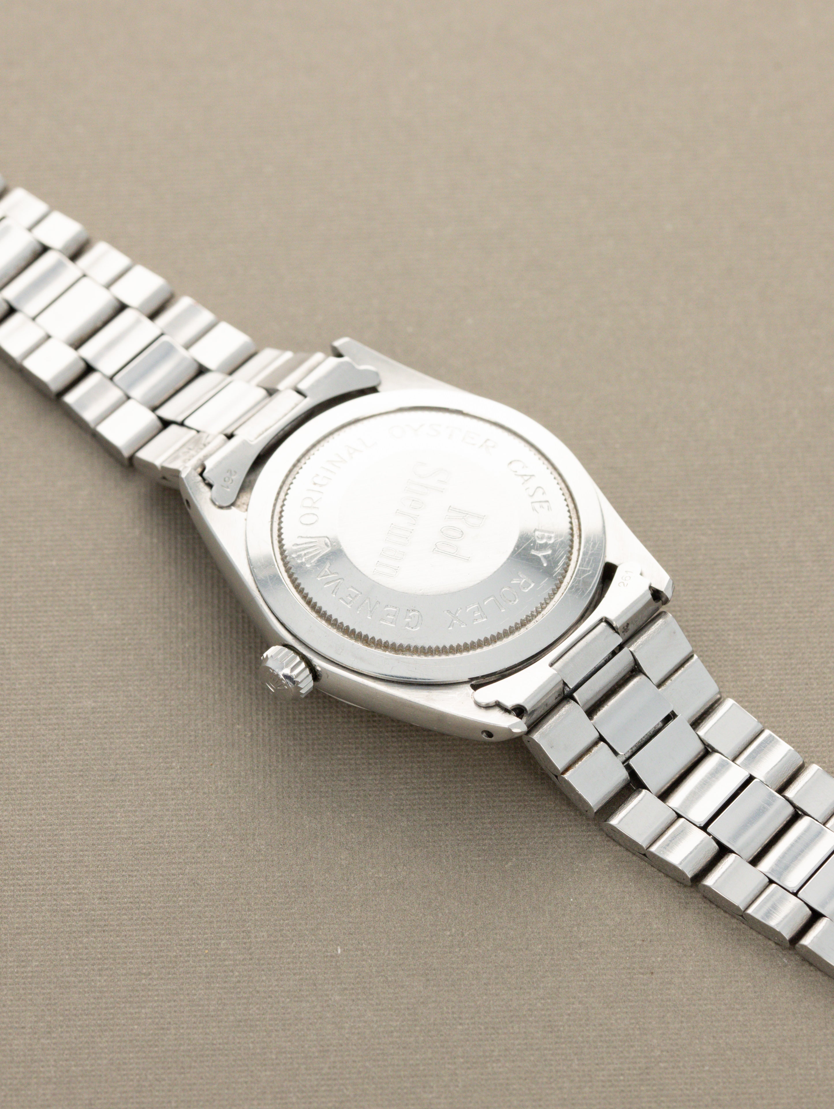 Tudor Prince Oysterdate Ref. 7996/0 - 'Brushed' Silver 'Rose' Dial