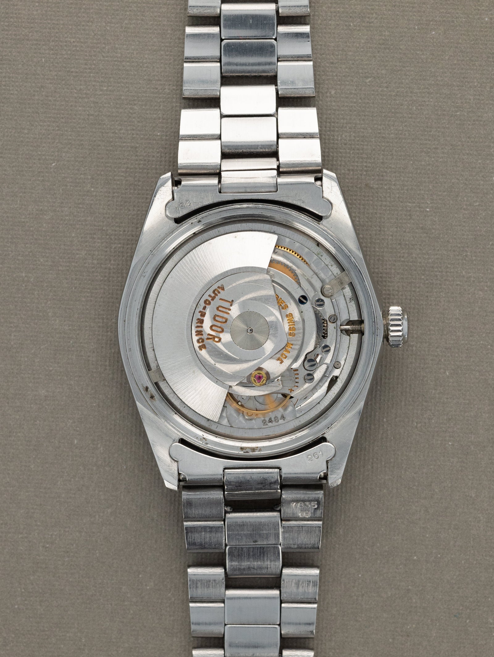 Tudor Ranger Date Ref. 7966/0 - Matte Black Dial w/ 'Roulette' Date Unpolished