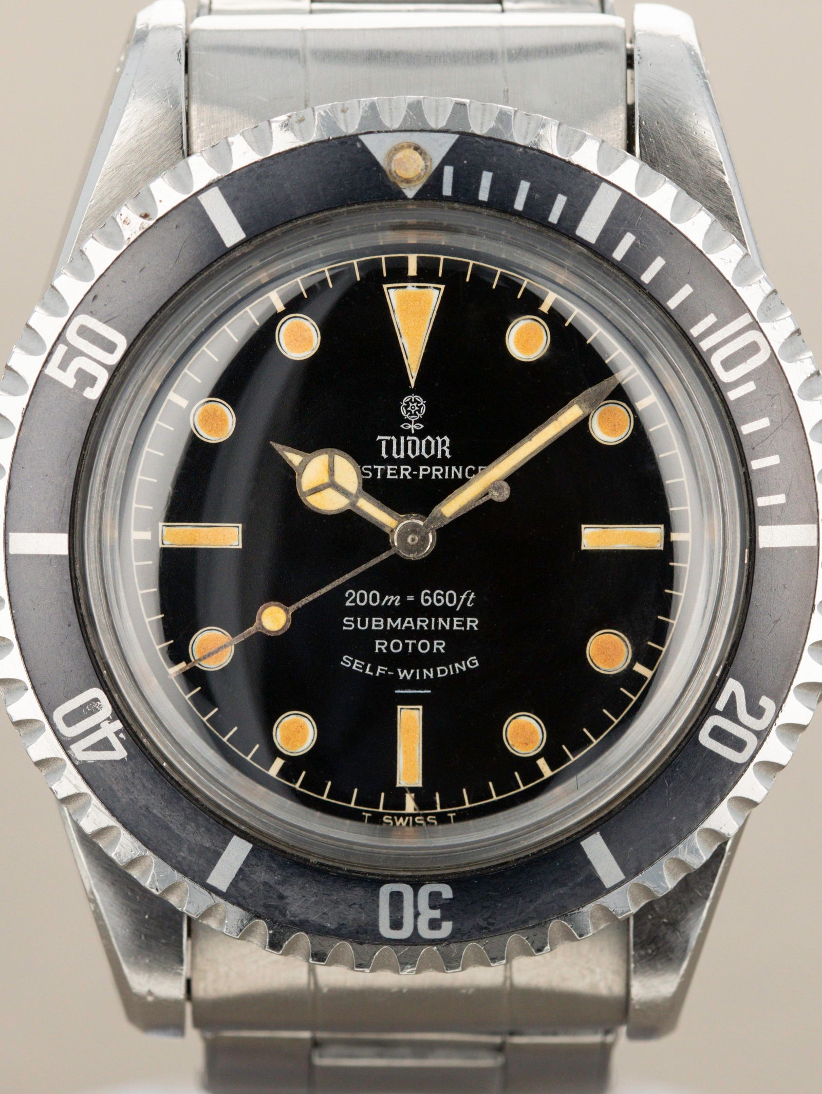 Tudor Submariner Ref. 7928 Underline Pumpkin Unpolished Full Set