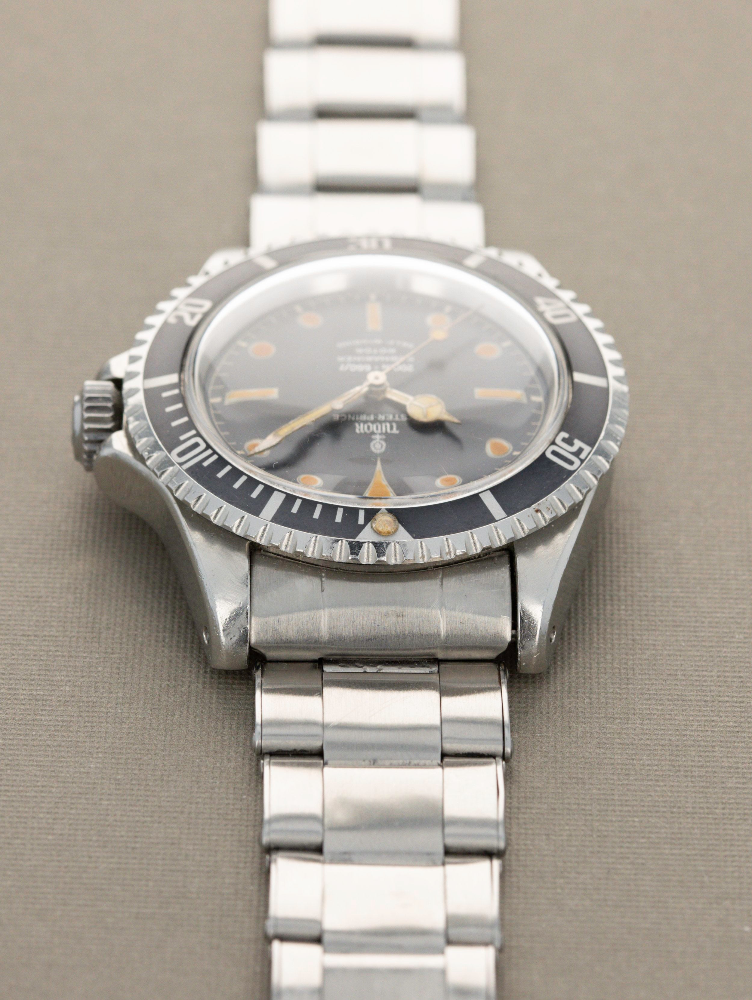 Tudor Submariner Ref. 7928 Underline Pumpkin Unpolished Full Set