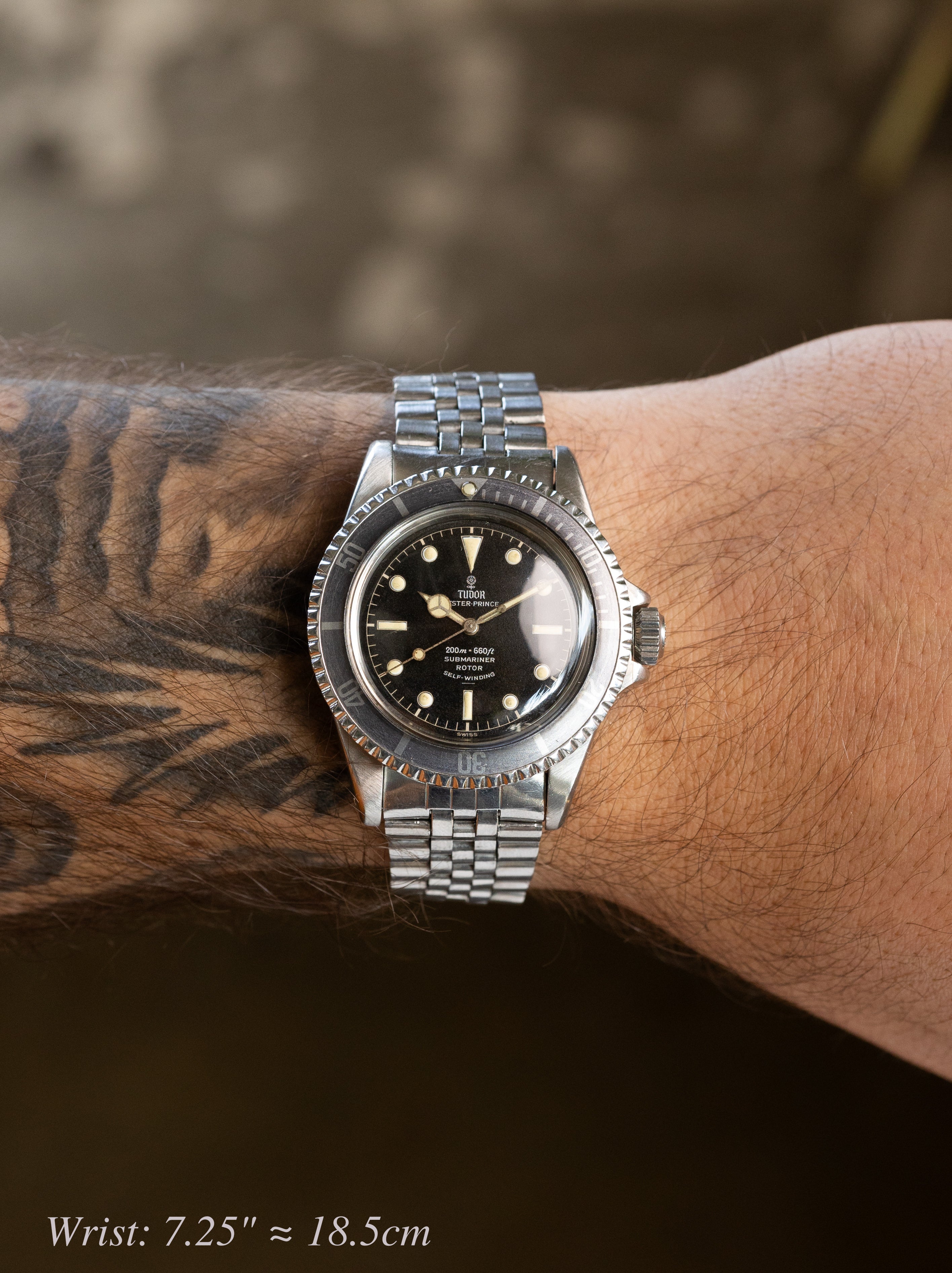 Tudor Submariner Ref. 7928 - 'Gilt Underline Chapter Ring'