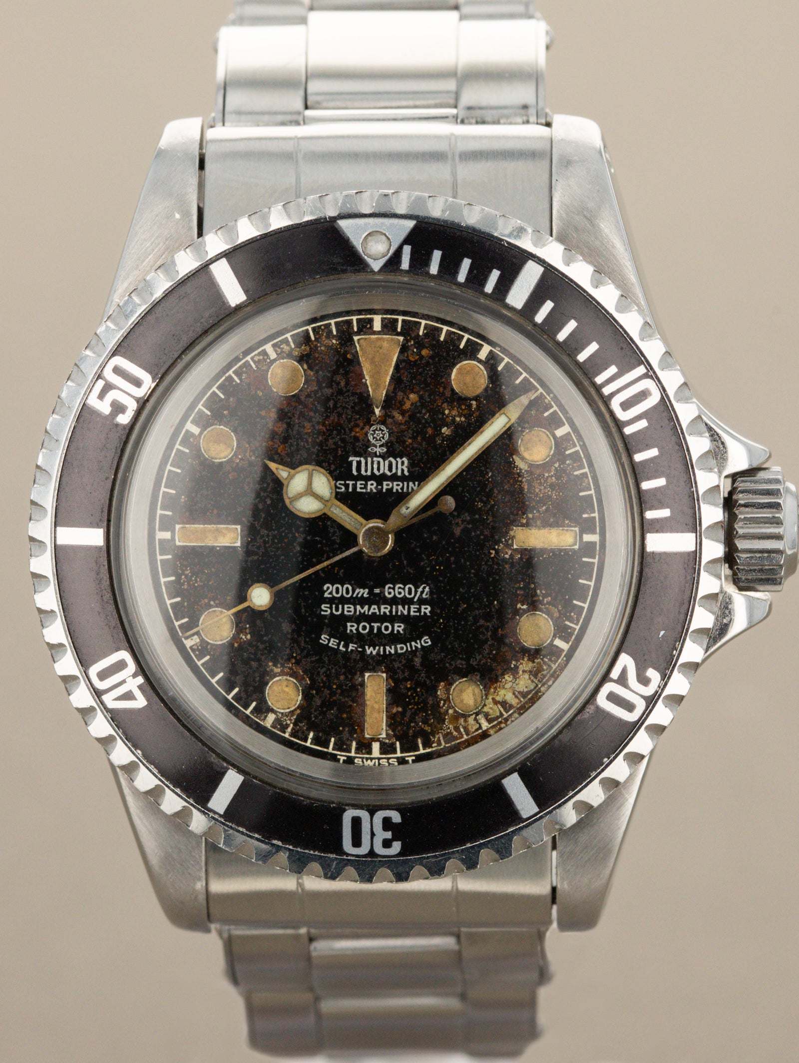 Tudor Submariner Ref. 7928 - 'IDF' Issued w/ 'Tropical Chapter Ring' Dial