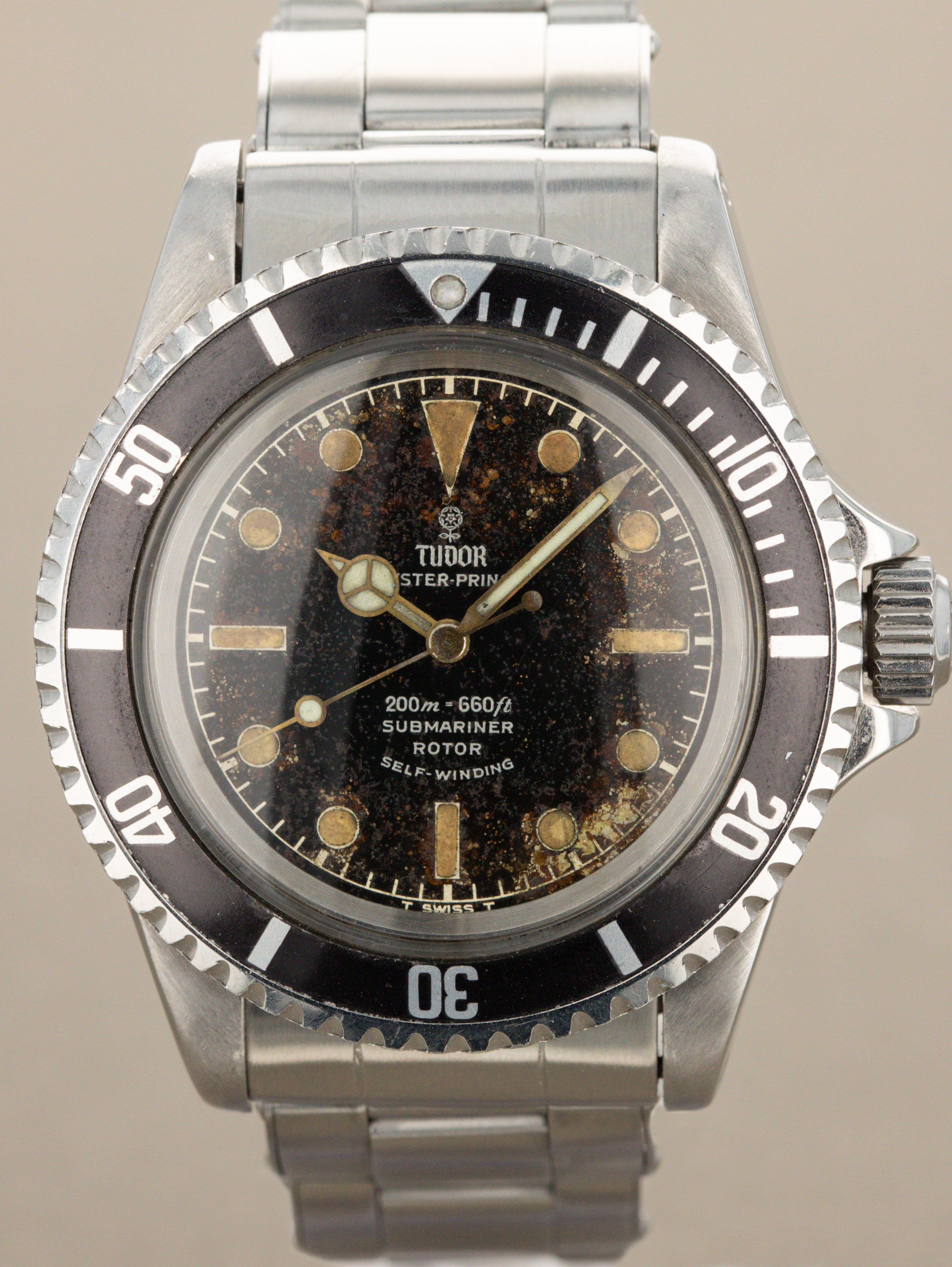 Tudor Submariner Ref. 7928 - 'IDF' Issed w/ 'Tropical Chapter Ring' Dial