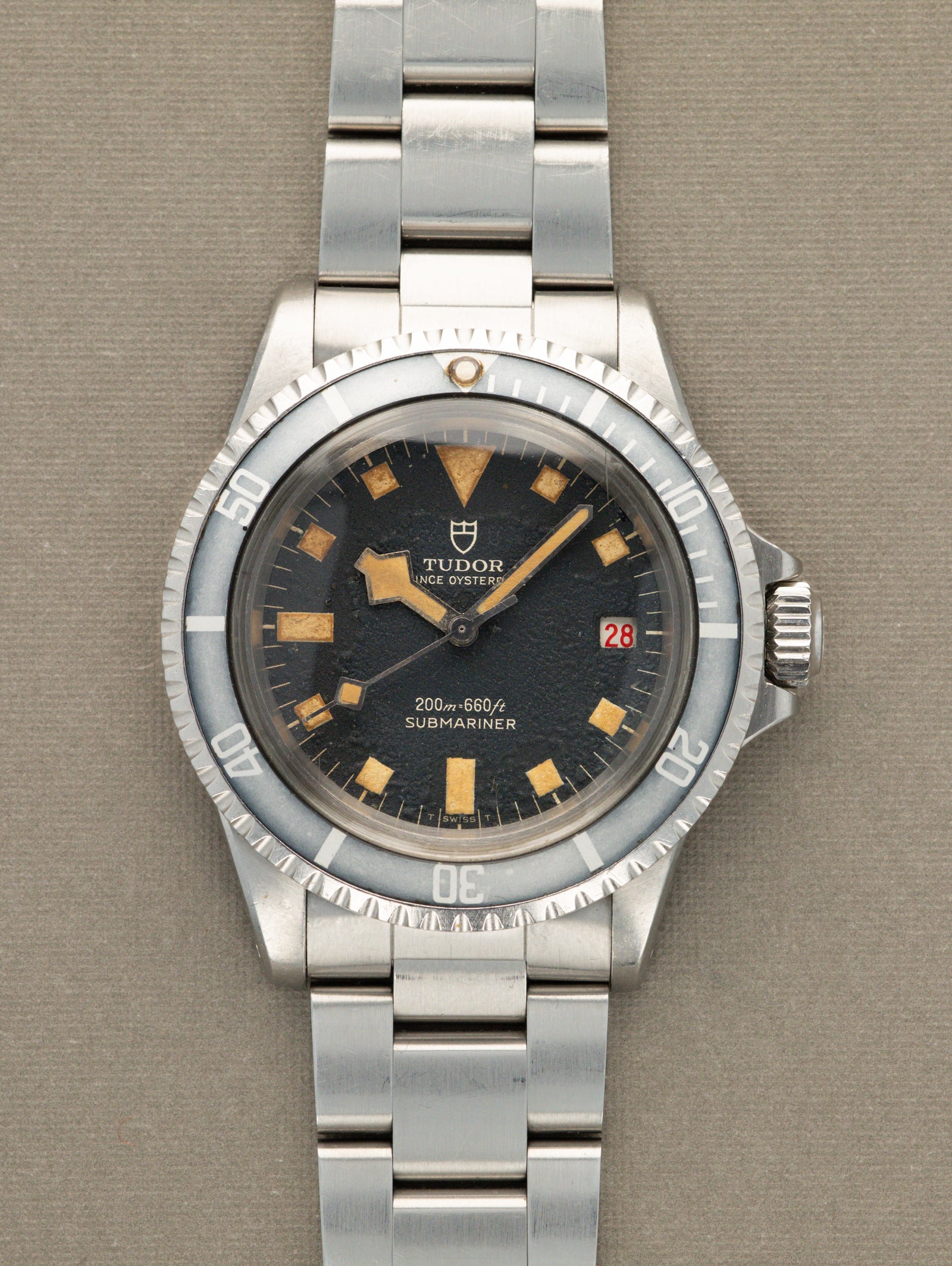 Tudor Submariner Ref. 7021/0 - Blue 'Snowflake' W/ 'Roulette' Date Unpolished