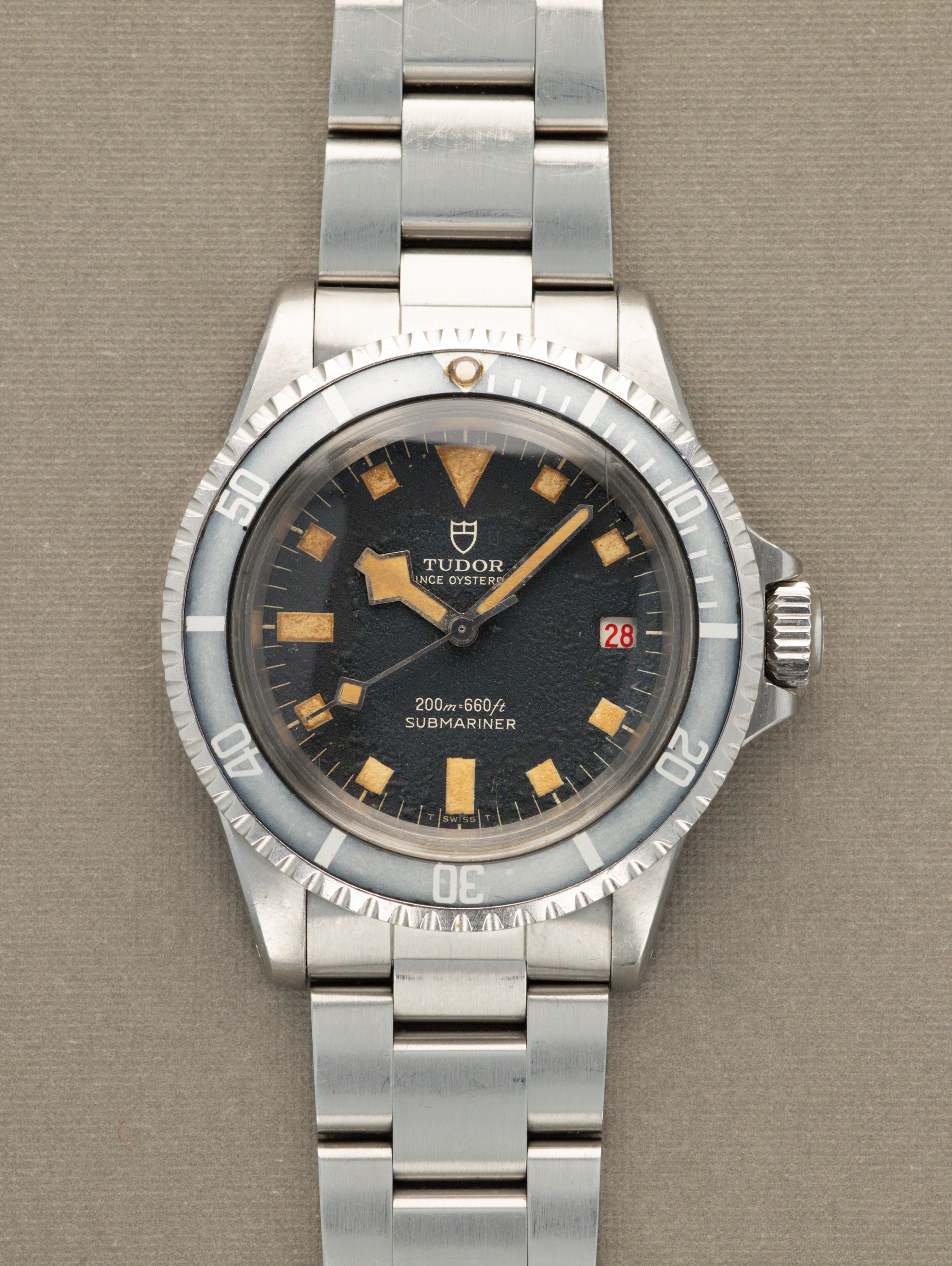 Tudor Submariner Ref. 7021/0 - Blue 'Snowflake' W/ 'Roulette' Date Unpolished