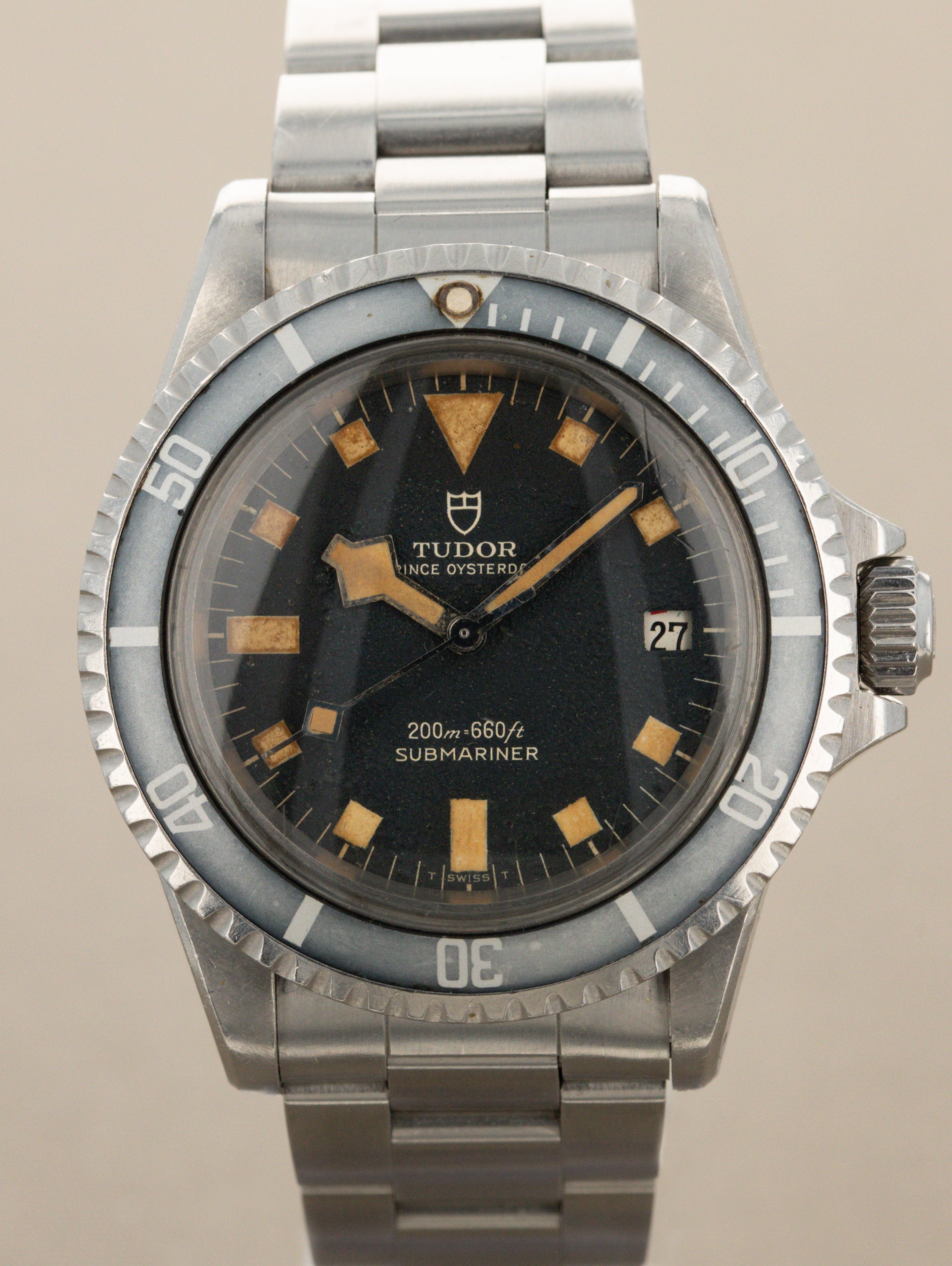 Tudor Submariner Ref. 7021/0 - Blue 'Snowflake' W/ 'Roulette' Date Unpolished