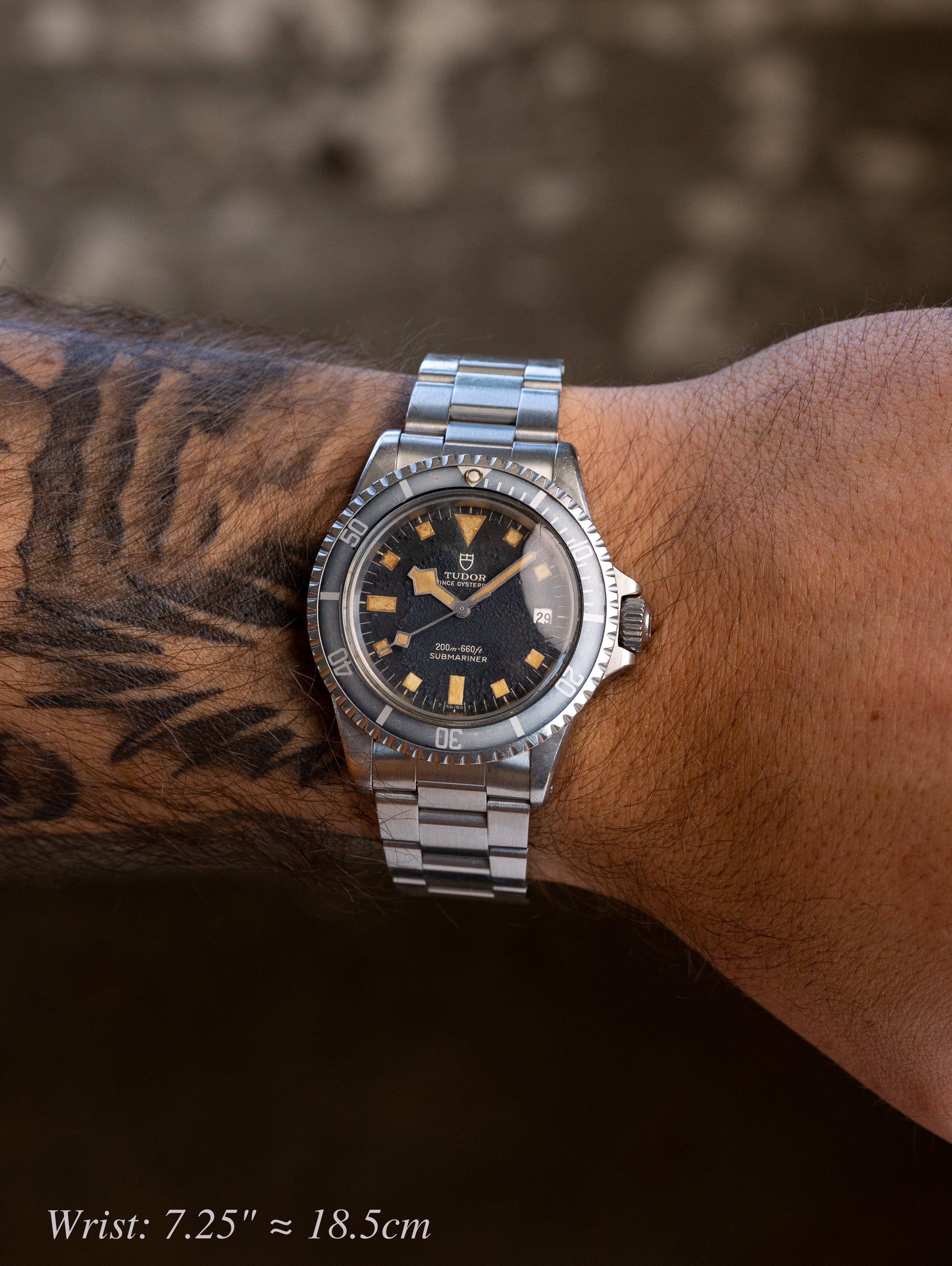 Tudor Submariner Ref. 7021/0 - Blue 'Snowflake' W/ 'Roulette' Date Unpolished
