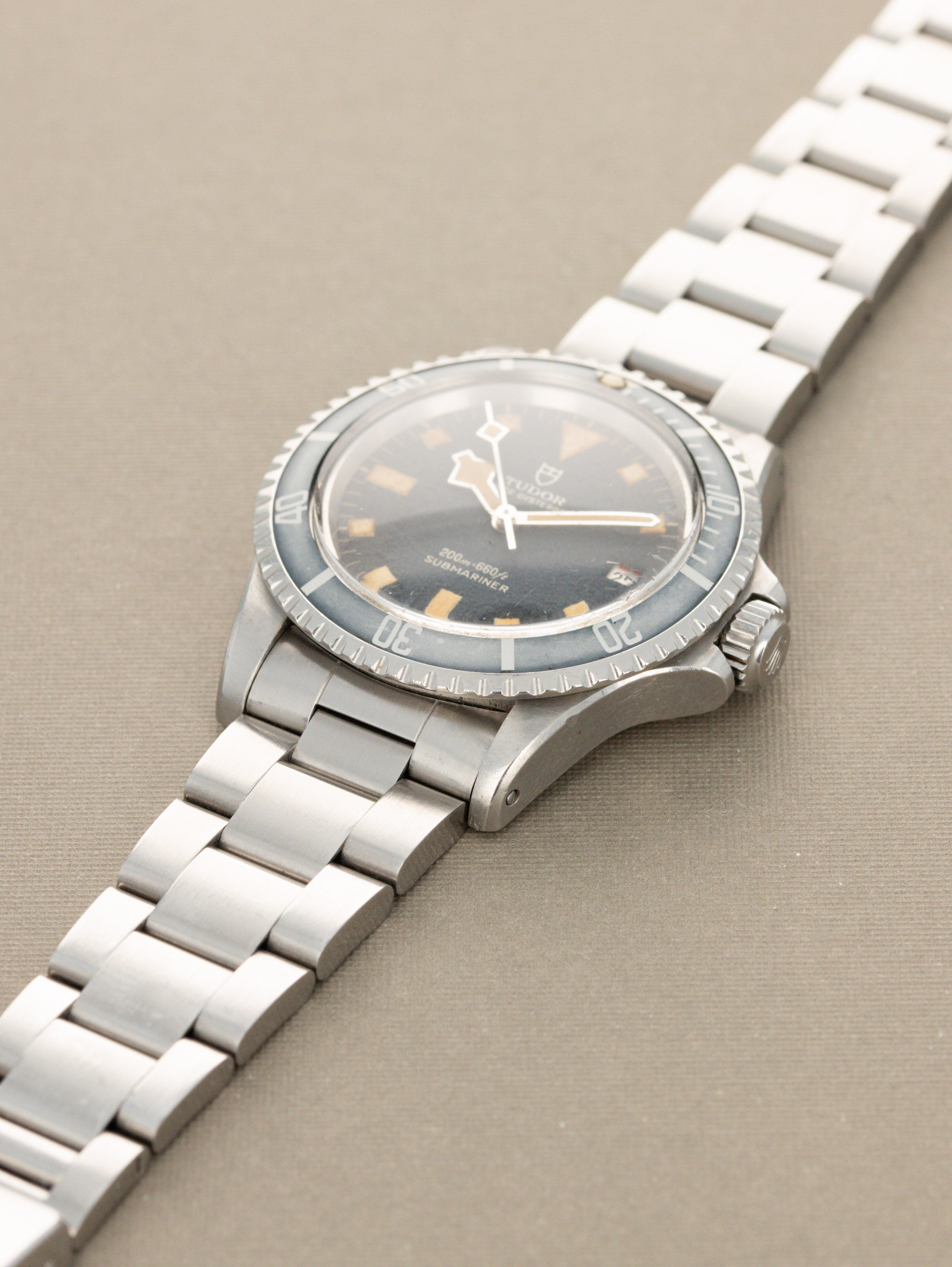 Tudor Submariner Ref. 7021/0 - Blue 'Snowflake' W/ 'Roulette' Date Unpolished